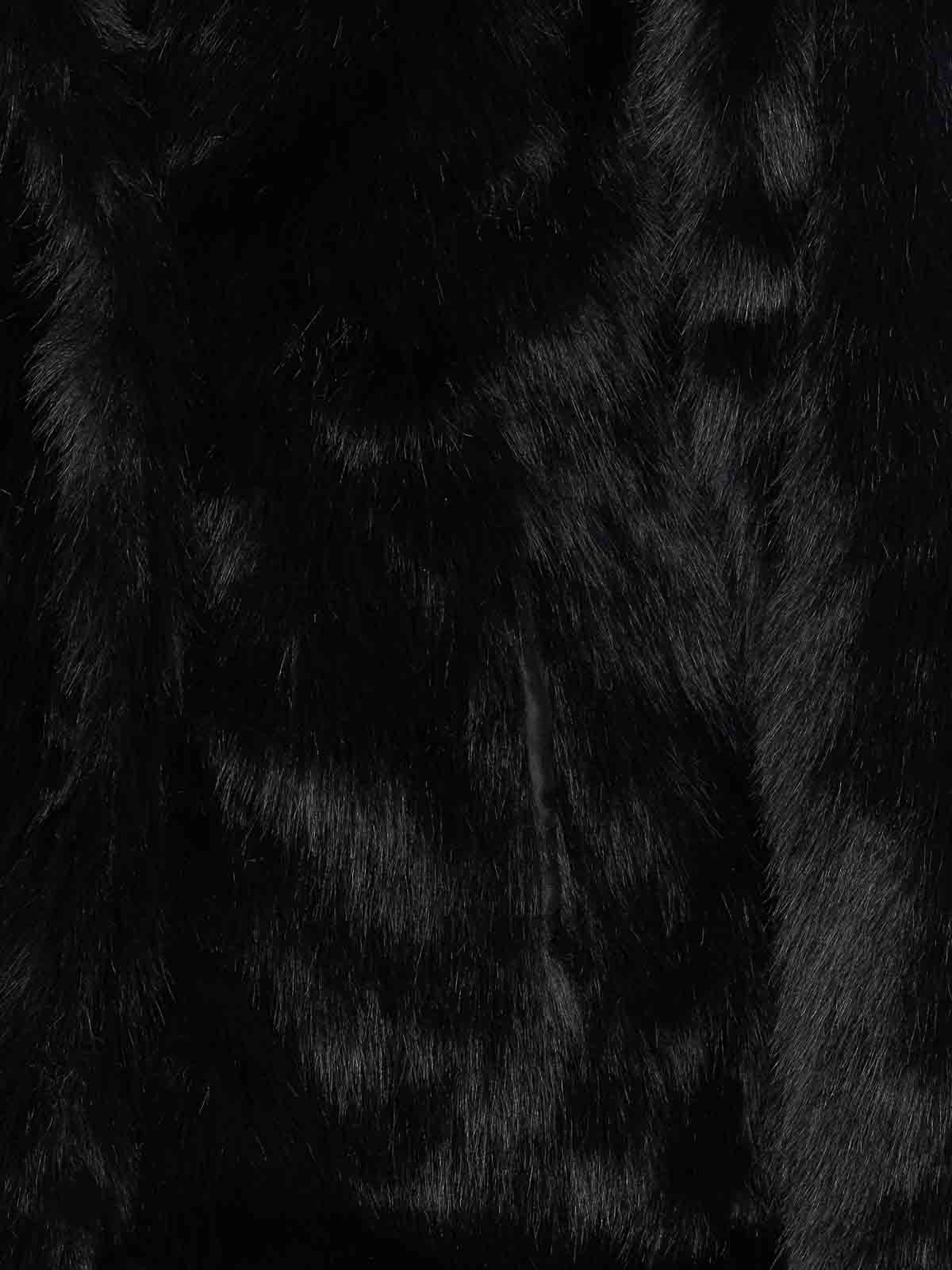 Penny Faux Fur Jacket 73C19EX03NERO (V°73 / レザー&ファージャケット・コート ) | V°73 (ヴィ セッタンタトレ)(2)
