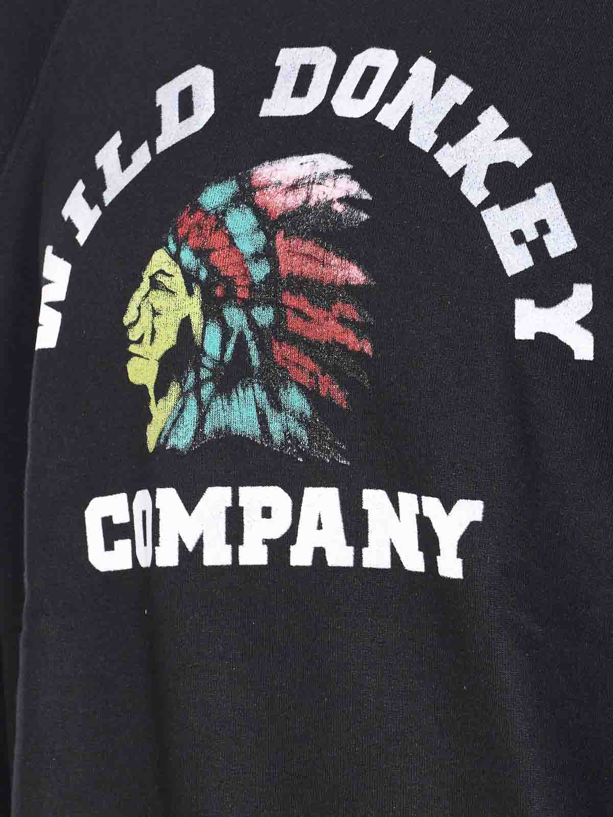Black Sweatshirt WDCHIEFBLACK (WILD DONKEY / スウェット・フーディー ) | WILD DONKEY (ワイルドドンキー)(2)
