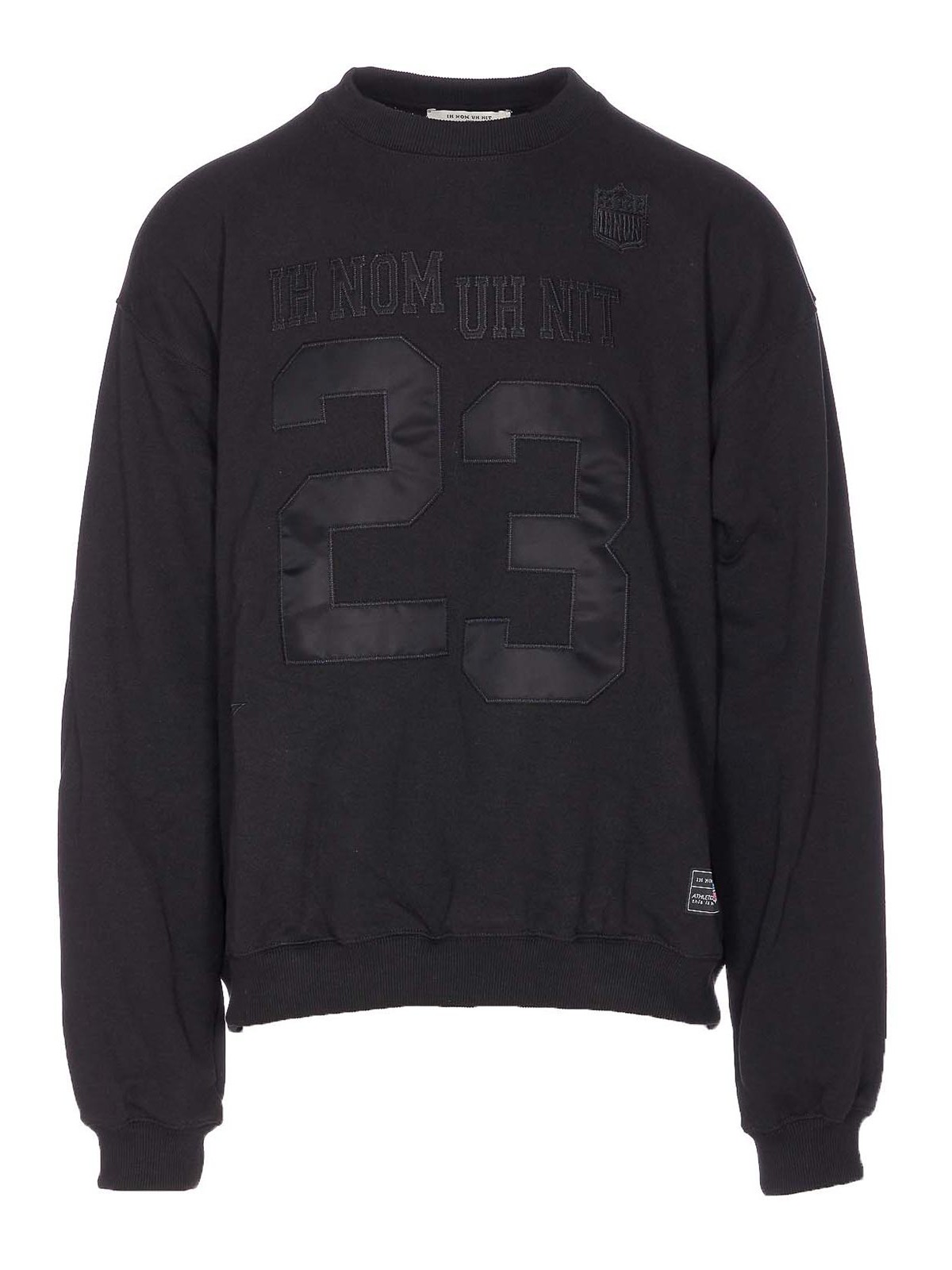 Black Sweatshirt NUW25214999 (IH NOM UH NIT / スウェット・フーディー ) | IH NOM UH NIT (インノミネイト)