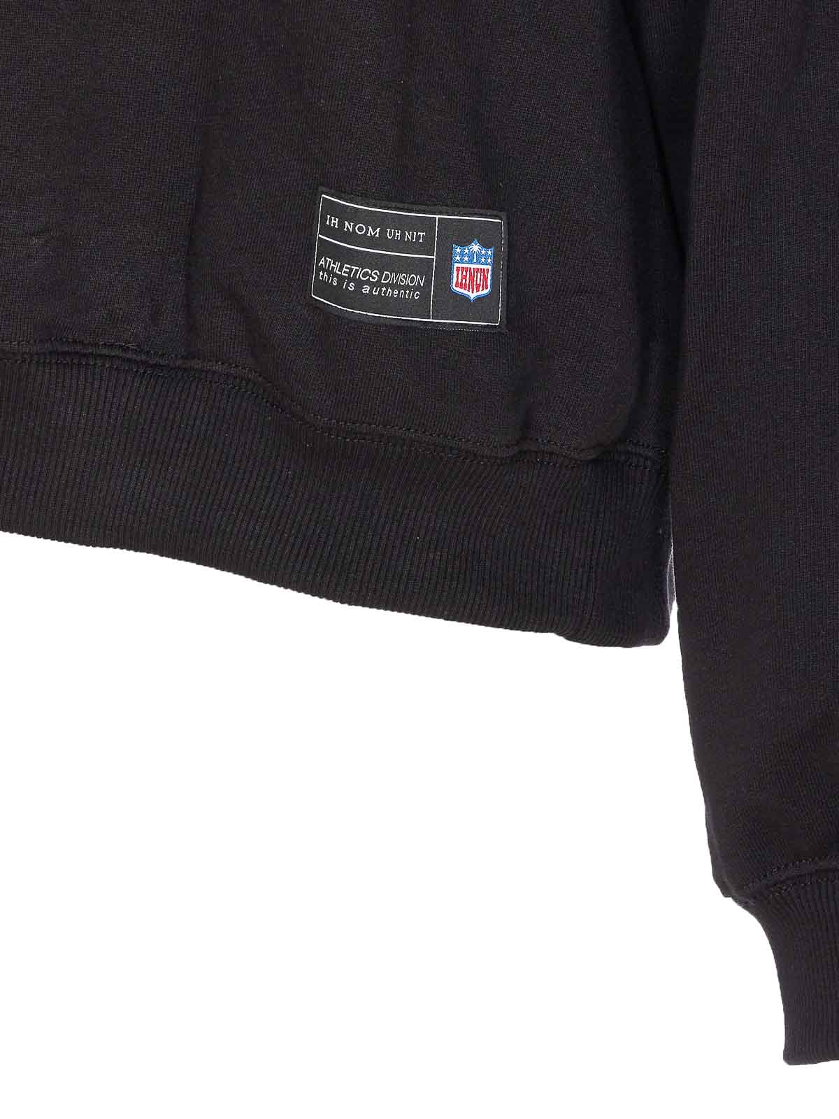 Black Sweatshirt NUW25214999 (IH NOM UH NIT / スウェット・フーディー ) | IH NOM UH NIT (インノミネイト)(2)