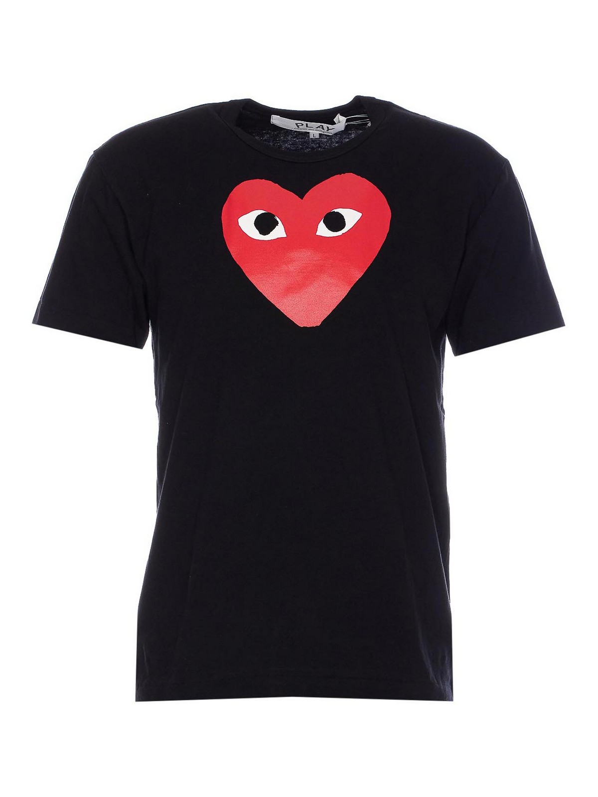 Black T-Shirt T1121 (PLAY Comme Des Garçons / Tシャツ・カットソー ) | PLAY Comme Des Garçons (プレイ コムデギャルソン)
