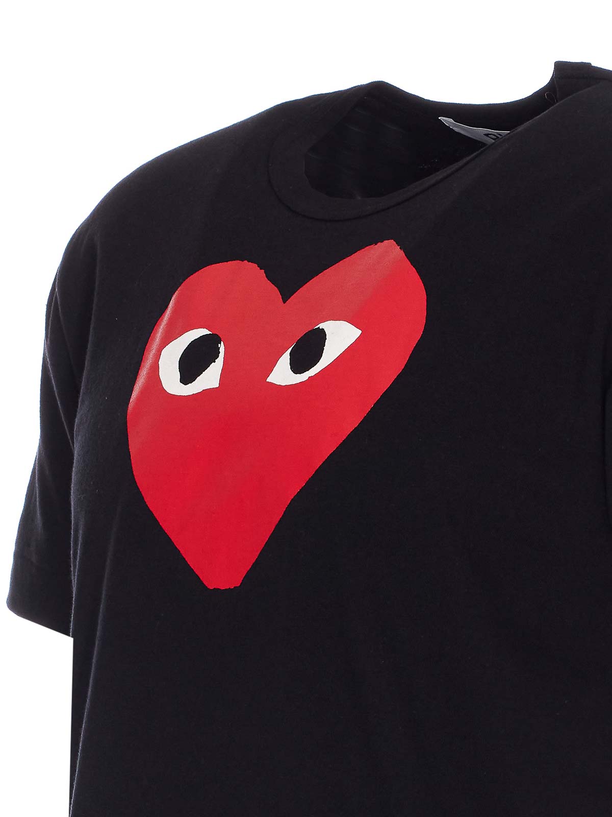Black T-Shirt T1121 (PLAY Comme Des Garçons / Tシャツ・カットソー ) | PLAY Comme Des Garçons (プレイ コムデギャルソン)(2)