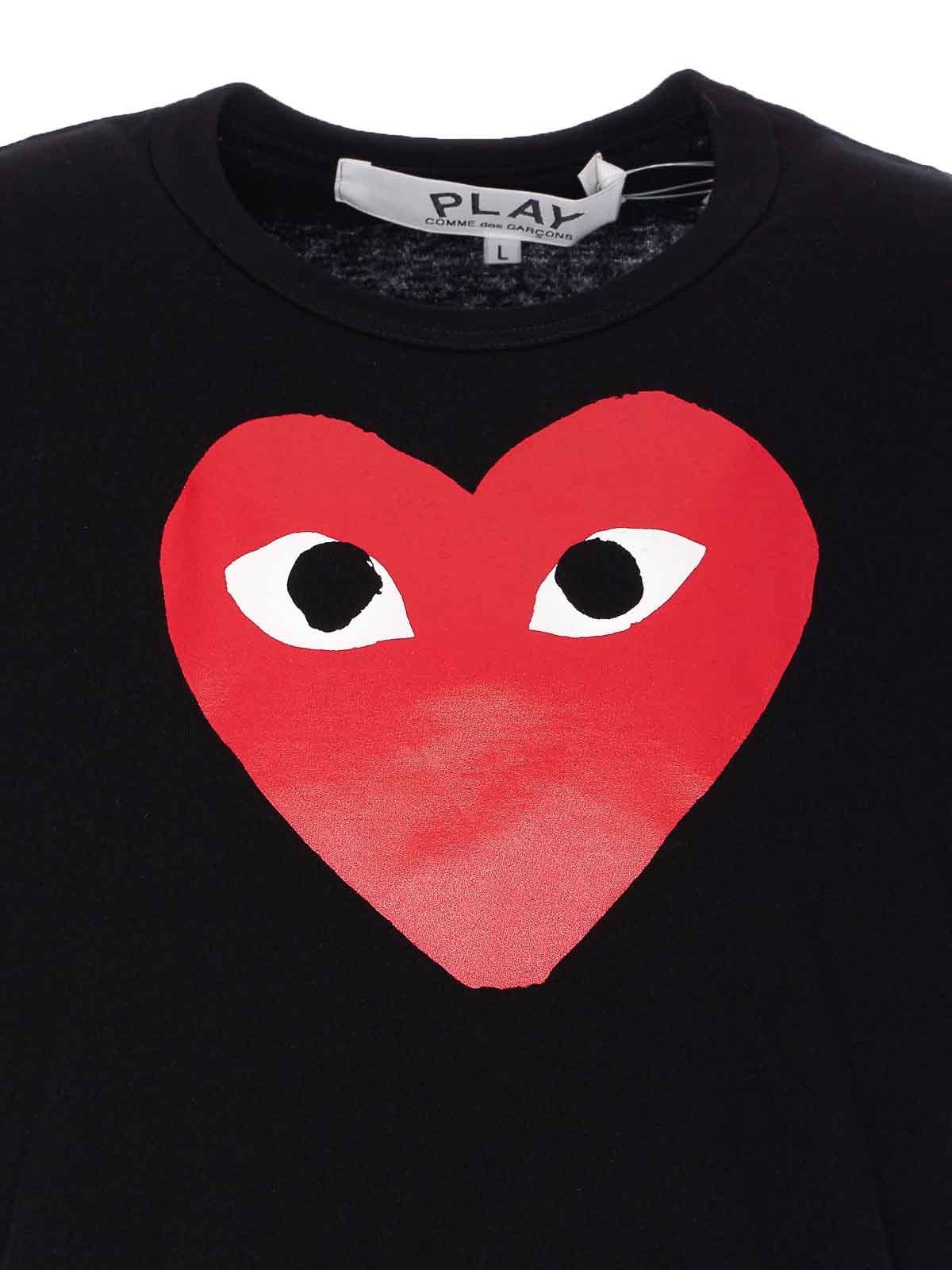 Black T-Shirt T1121 (PLAY Comme Des Garçons / Tシャツ・カットソー ) | PLAY Comme Des Garçons (プレイ コムデギャルソン)(3)