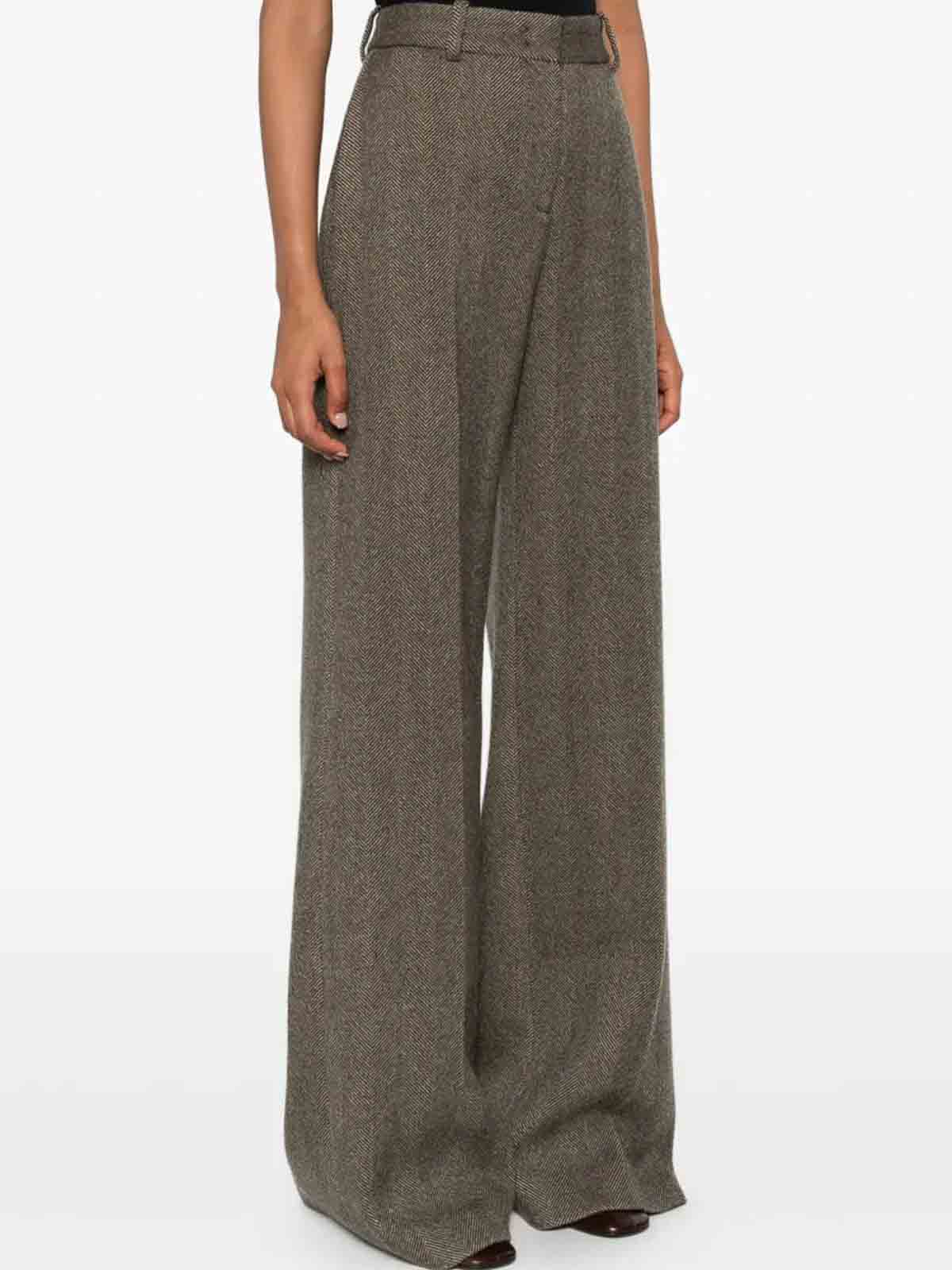 Houndstooth Trousers D476P718OQRJ4701 (ERMANNO SCERVINO / パンツ ) | ERMANNO SCERVINO (エルマンノ シェルヴィーノ)(2)