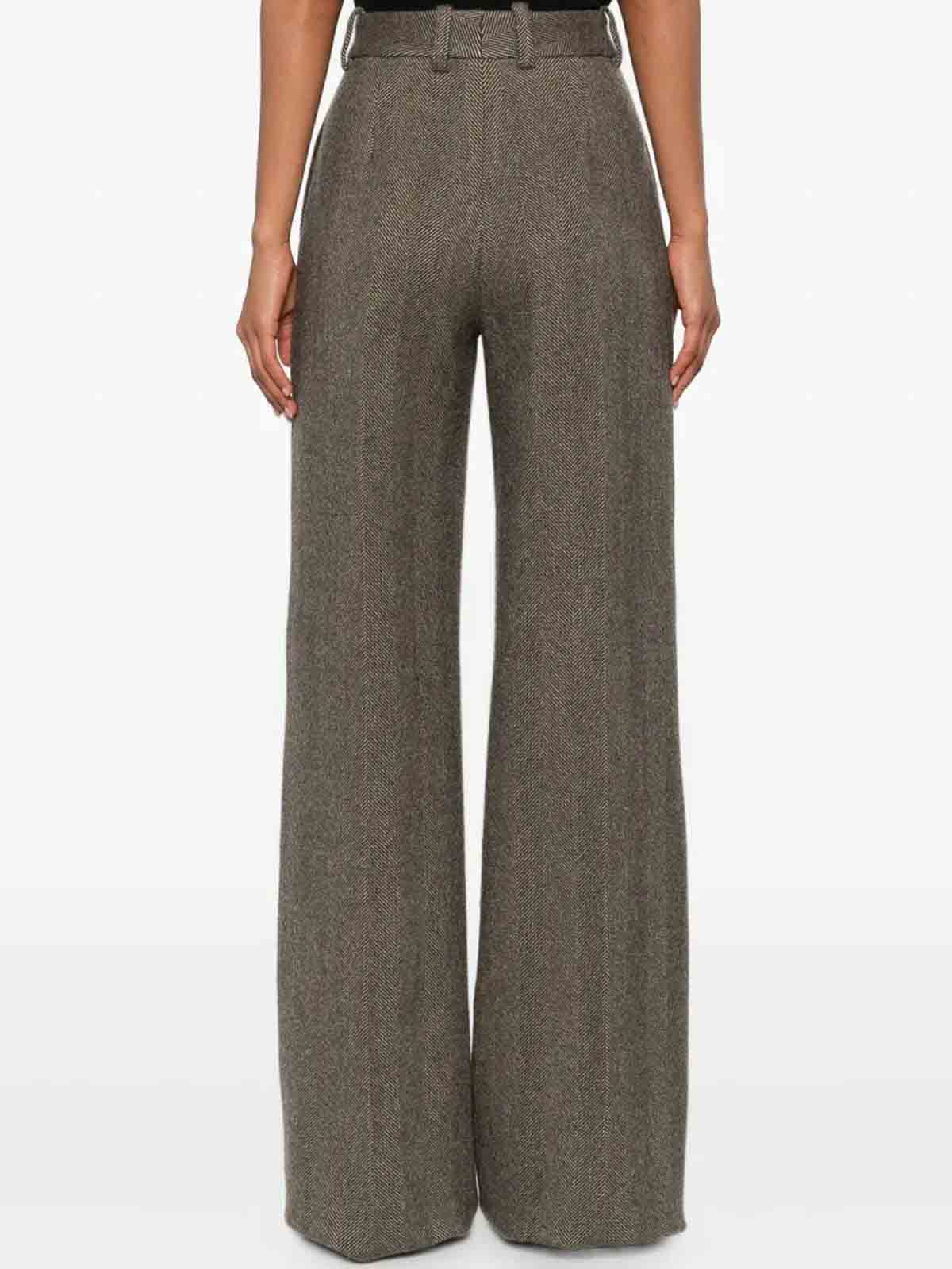 Houndstooth Trousers D476P718OQRJ4701 (ERMANNO SCERVINO / パンツ ) | ERMANNO SCERVINO (エルマンノ シェルヴィーノ)(3)