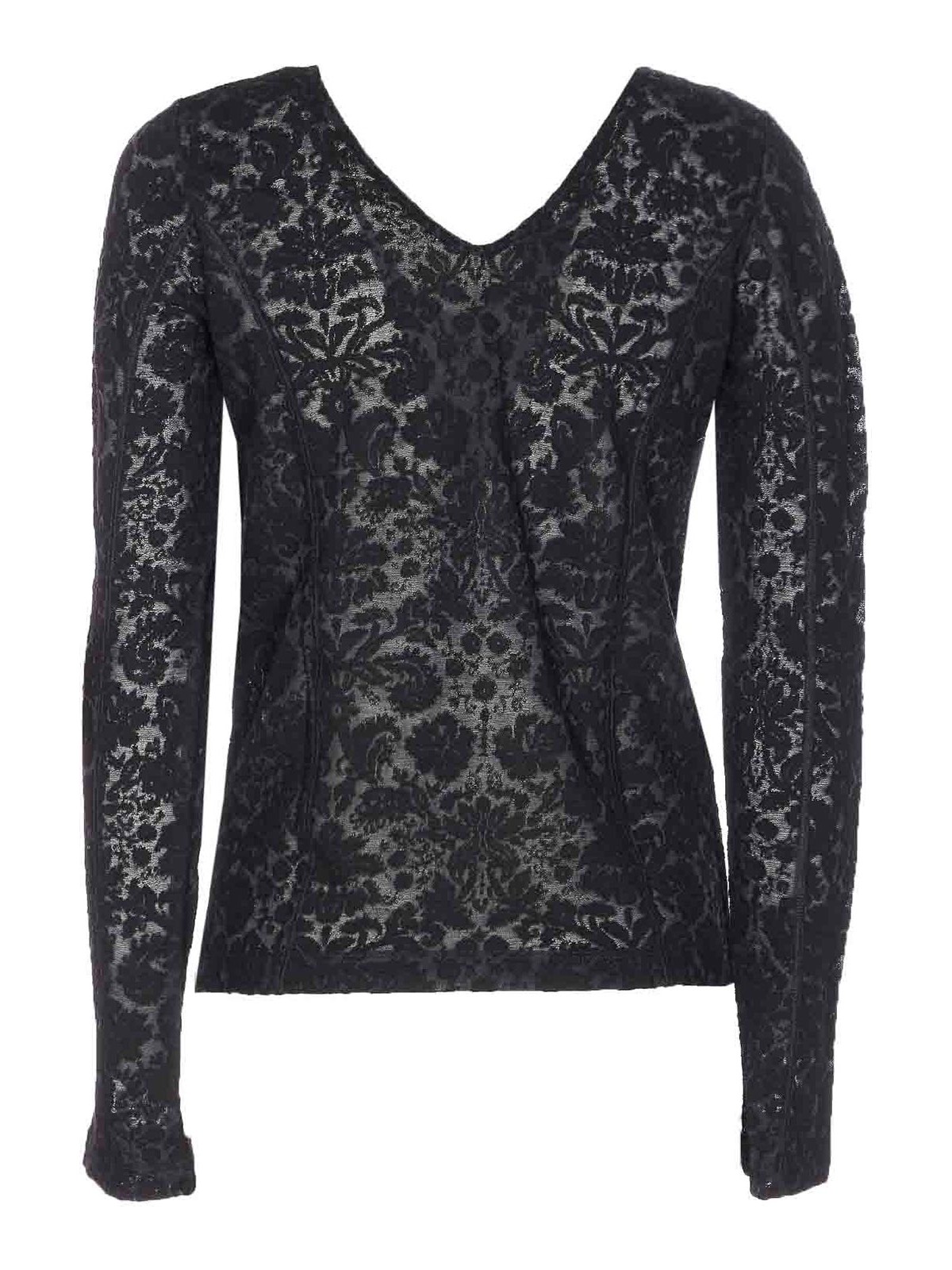 Black Michetti Top 105655A2TWZ99 (PINKO / Tシャツ・カットソー ) | PINKO (ピンコ)(1)