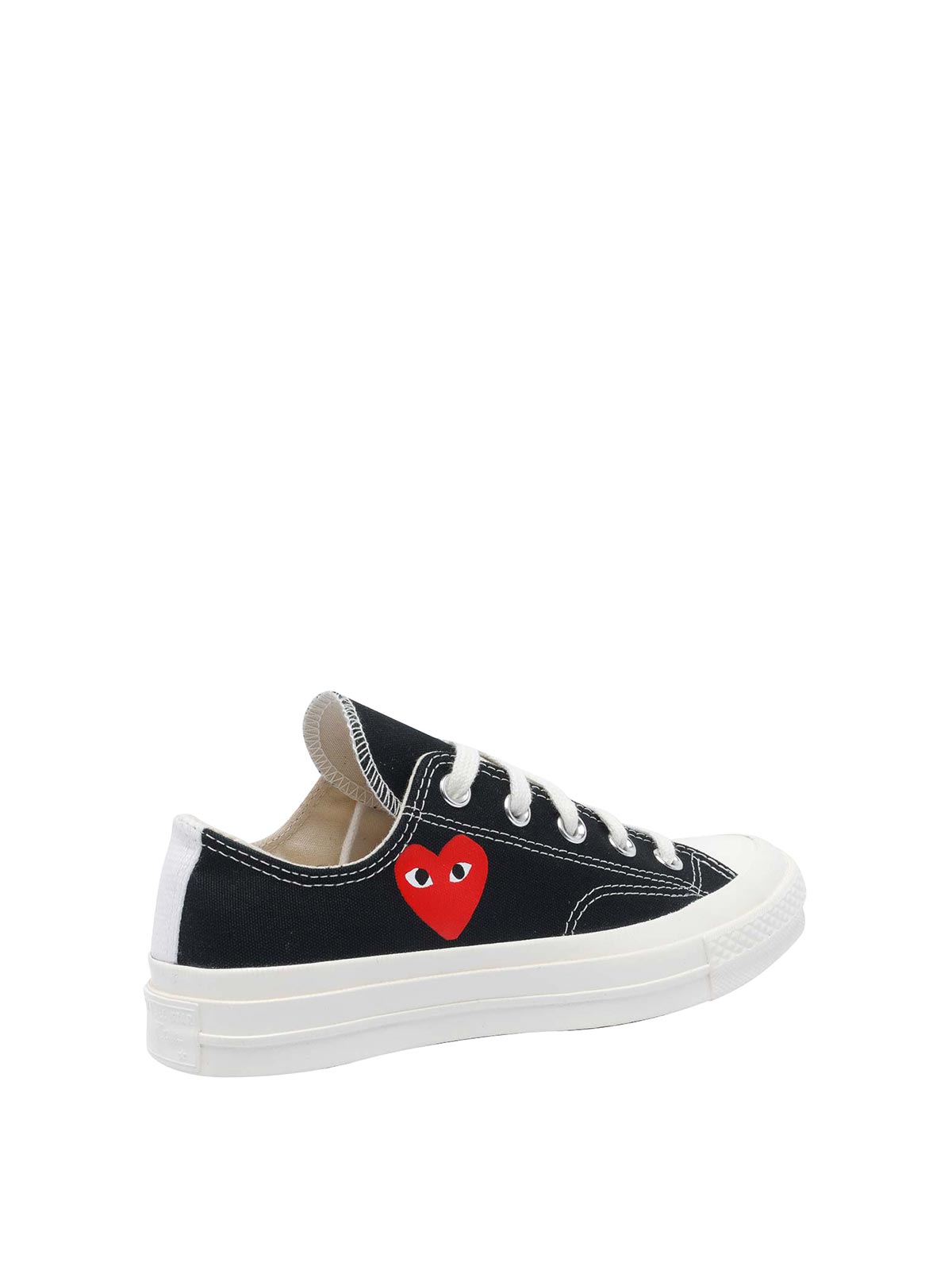 Black Chuck Taylor Sneakers P1K128W1 (PLAY Comme Des Garçons / スニーカー ) | PLAY Comme Des Garçons (プレイ コムデギャルソン)(2)