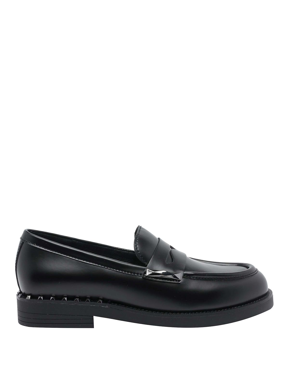 Black Whisper Studs Loafers WHISPER01 (ASH / ローファー ) | ASH (アッシュ)