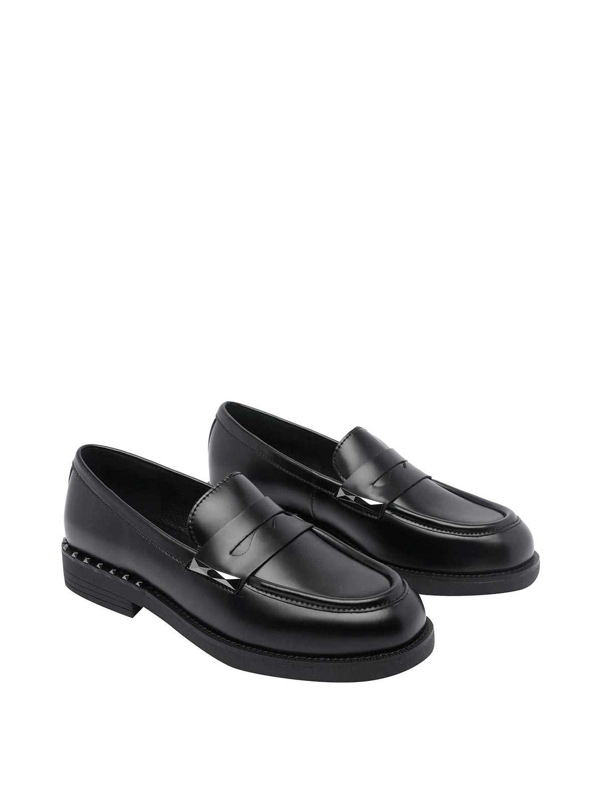 Black Whisper Studs Loafers WHISPER01 (ASH / ローファー ) | ASH (アッシュ)(1)