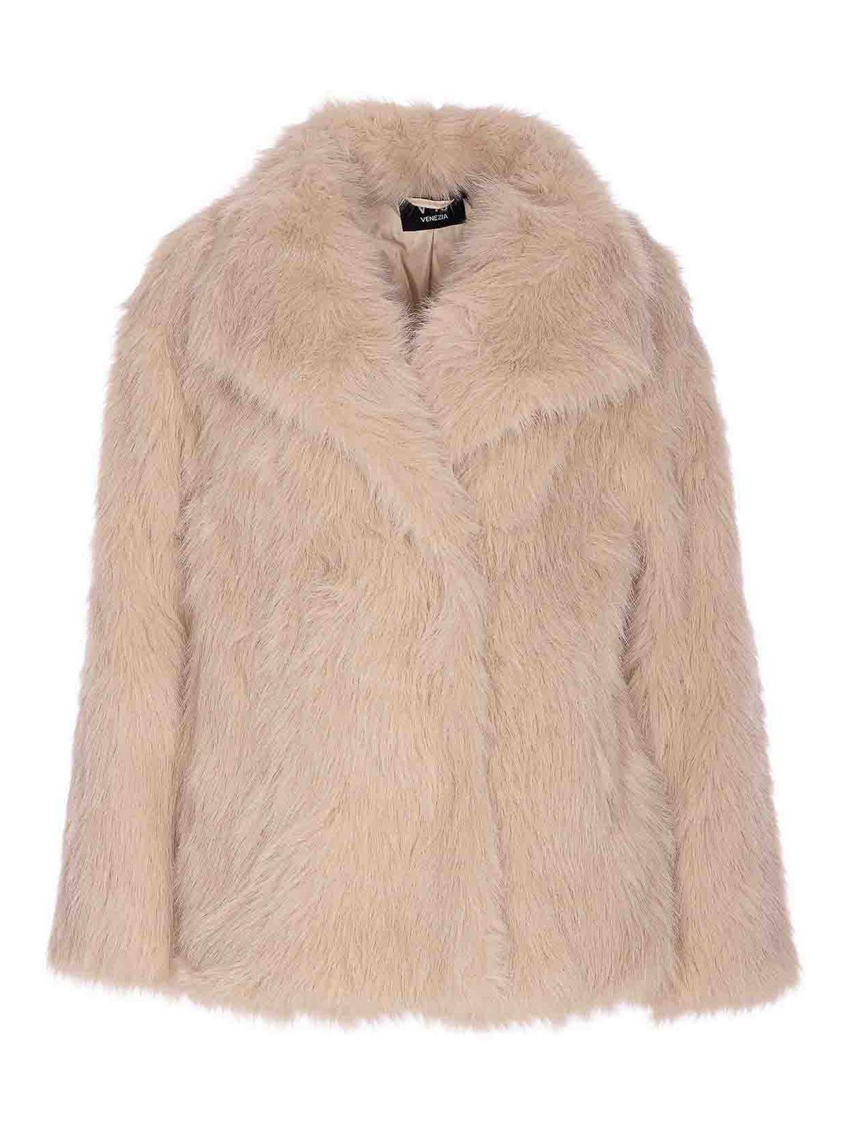 Penny Faux Fur Jacket 73C19EX03OFFWHITE (V°73 / レザー&ファージャケット・コート ) | V°73 (ヴィ セッタンタトレ)