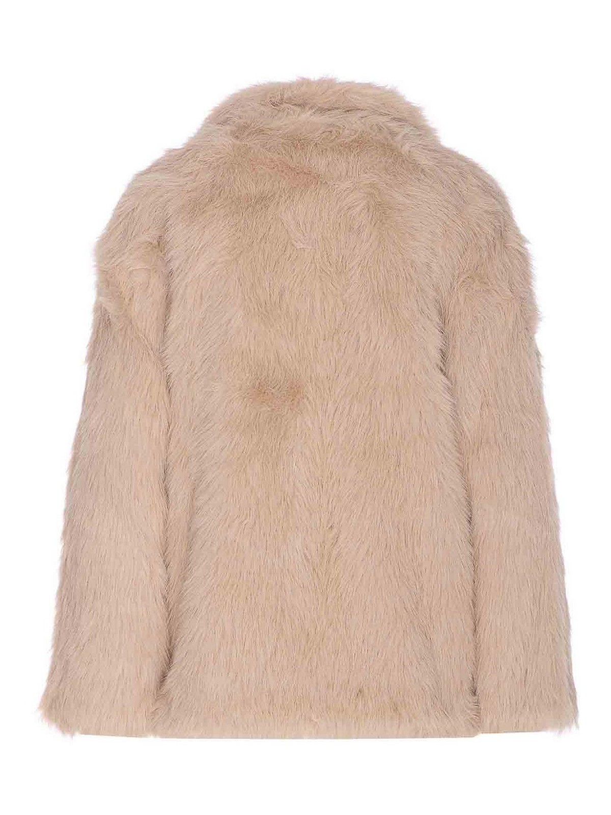 Penny Faux Fur Jacket 73C19EX03OFFWHITE (V°73 / レザー&ファージャケット・コート ) | V°73 (ヴィ セッタンタトレ)(1)