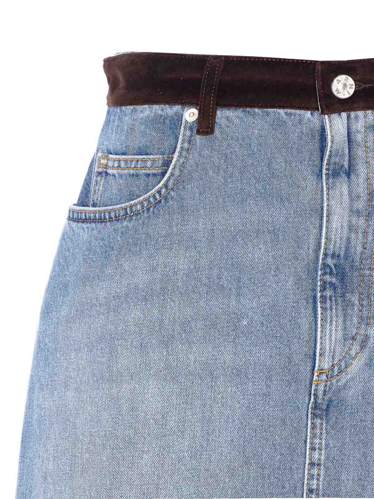 Denim Skirt GOJD0457QSUSCY4400B96 (Marni / スカート ) | Marni (マルニ)(3)