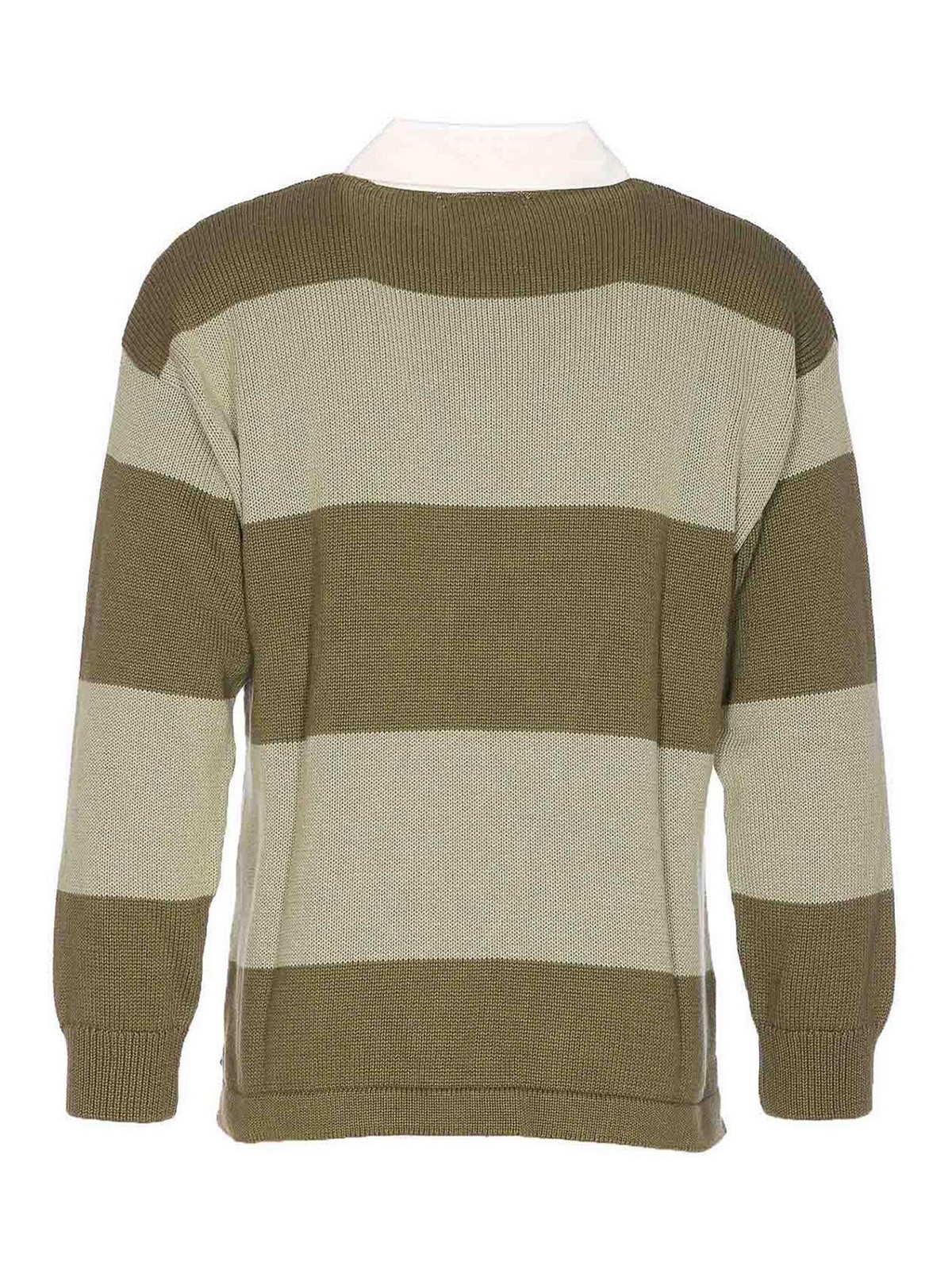 Undercover Long Sleeves Polo 6009680KHAKI (Edmmond Studios / ポロシャツ ) | Edmmond Studios (エドモンドスタジオ)(1)