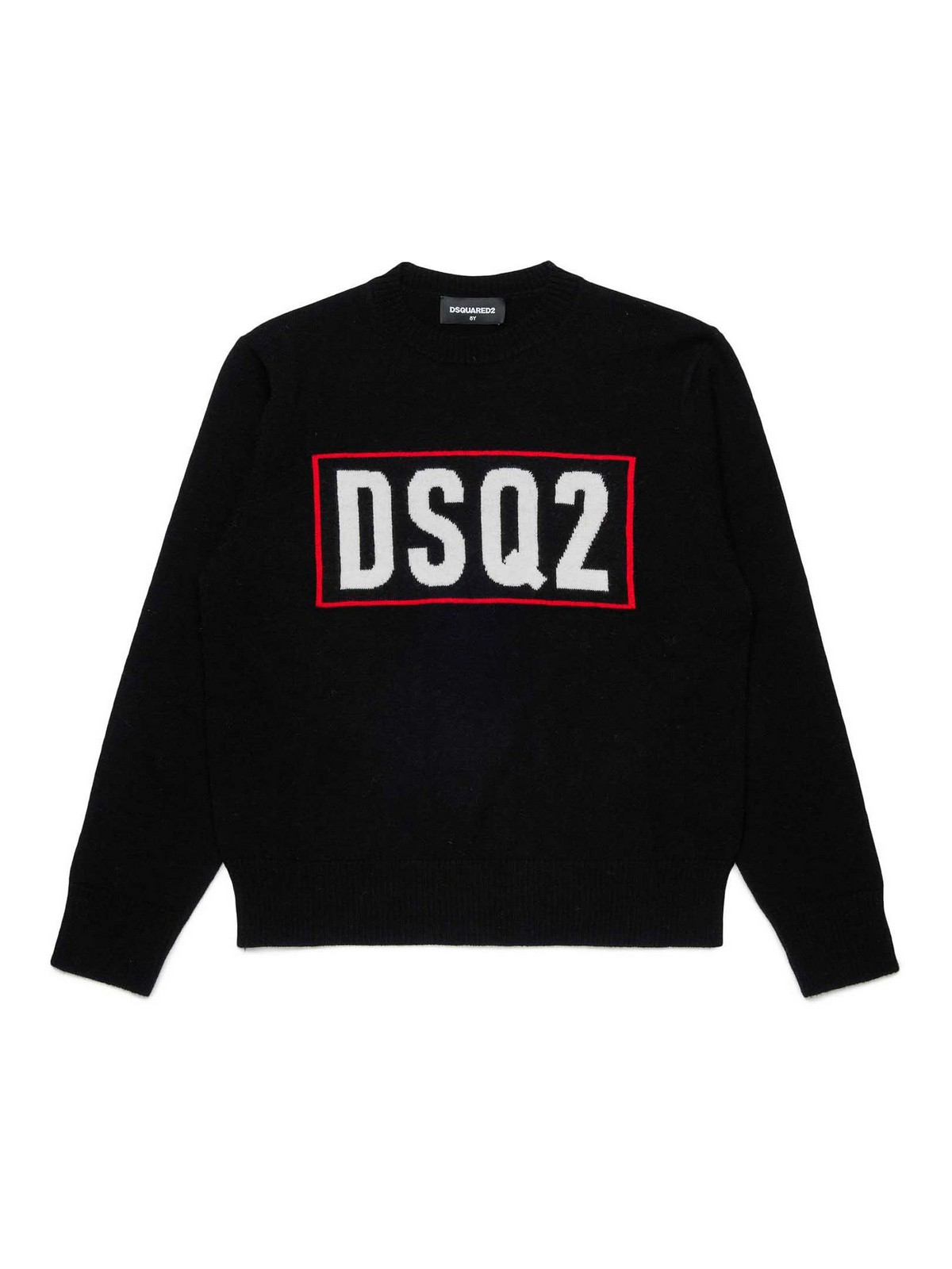 Pullover nero DQ3071D0AFFDQ900 (Dsquared2 / ニット・セーター・カーディガン ) | Dsquared2 (ディースクエアード)