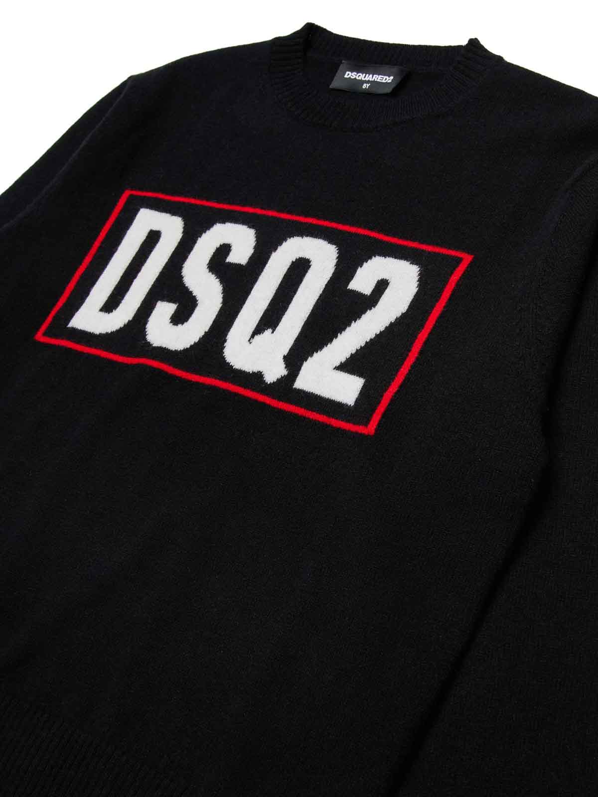 Pullover nero DQ3071D0AFFDQ900 (Dsquared2 / ニット・セーター・カーディガン ) | Dsquared2 (ディースクエアード)(2)