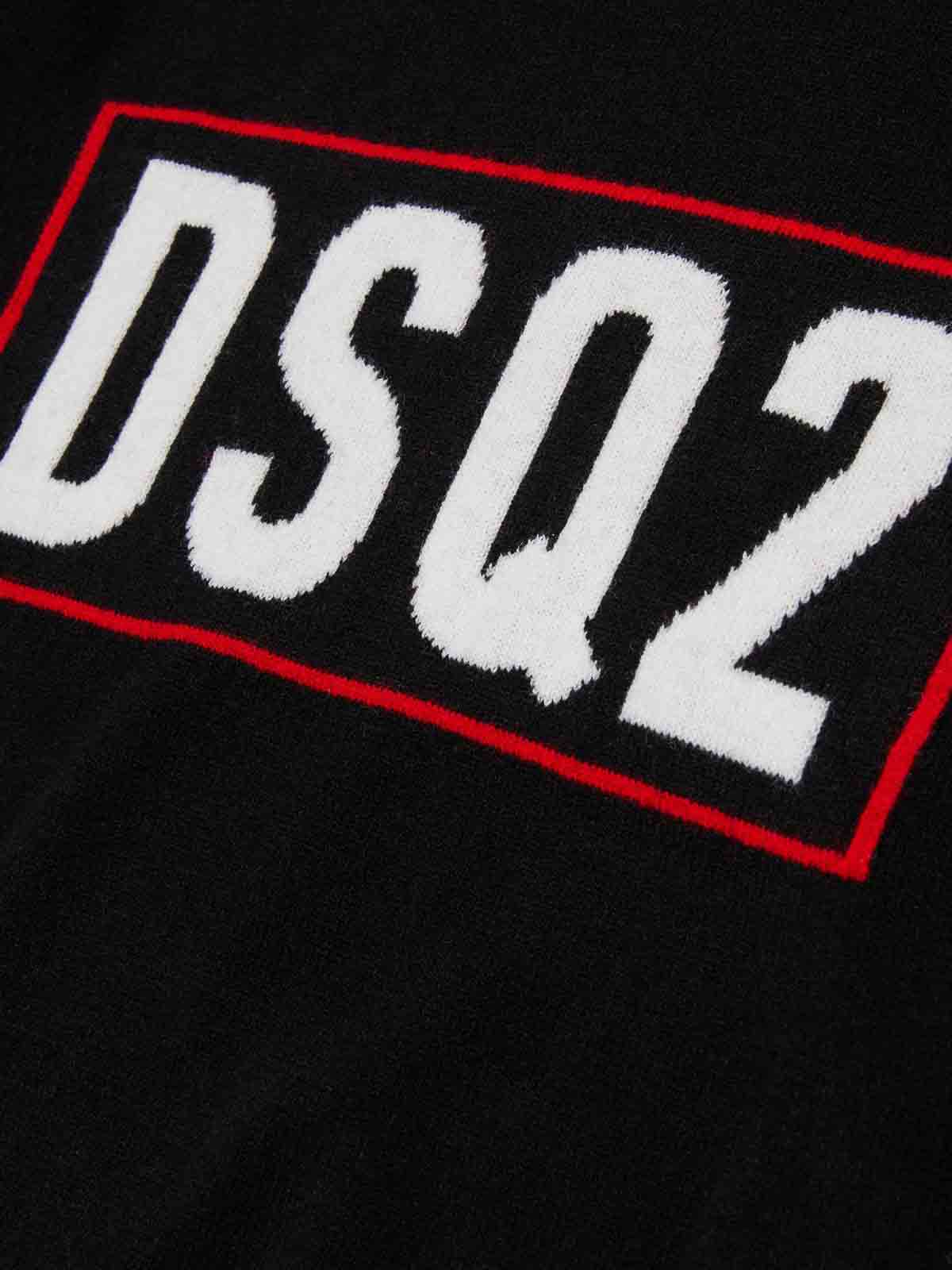 Pullover nero DQ3071D0AFFDQ900 (Dsquared2 / ニット・セーター・カーディガン ) | Dsquared2 (ディースクエアード)(3)