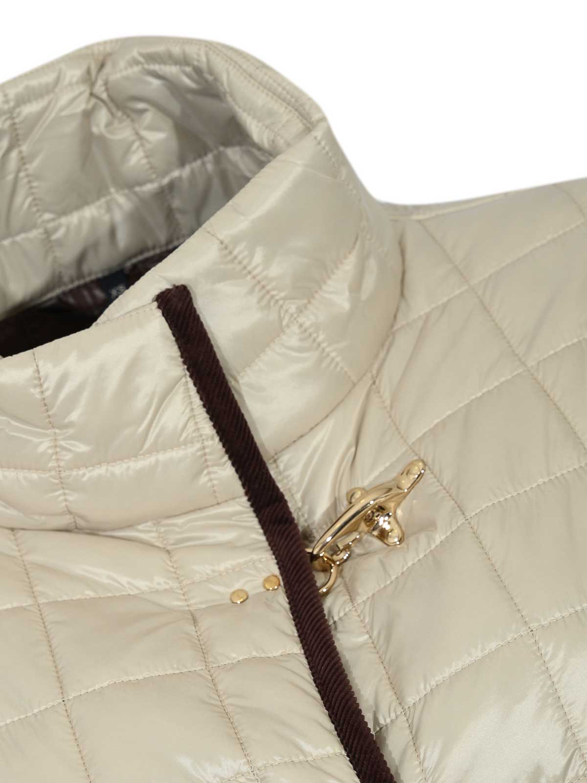 Quilted Nylon And Velvet Cape With Hook NAW22513490XOS210B (Fay / ダウンジャケット・コート ) | Fay (フェイ)(2)