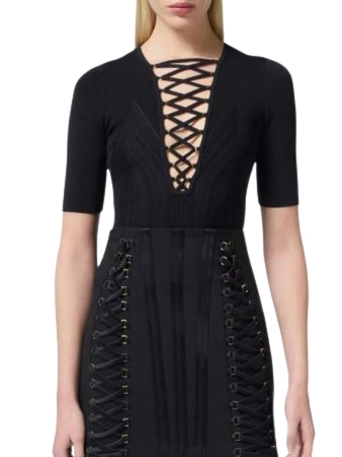 Neckline Tricot Top MK57B52E3110 (Elisabetta Franchi / Tシャツ・カットソー ) | Elisabetta Franchi (エリザベッタ フランキ)(2)