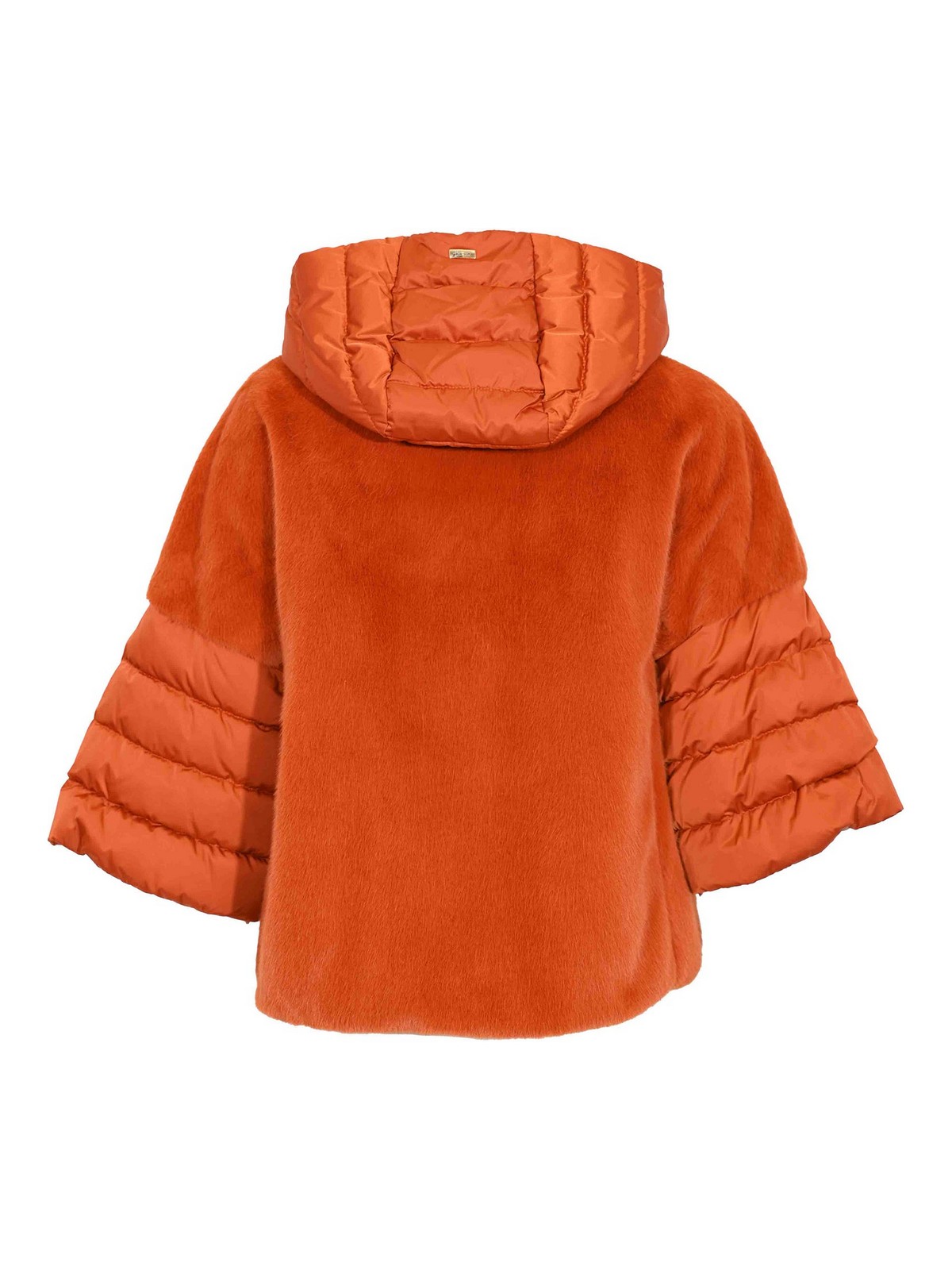 Satin Cape And Lady Alternative Fur PI002132D12170Z5510 (Herno / ダウンジャケット・コート ) | Herno (ヘルノ)(1)