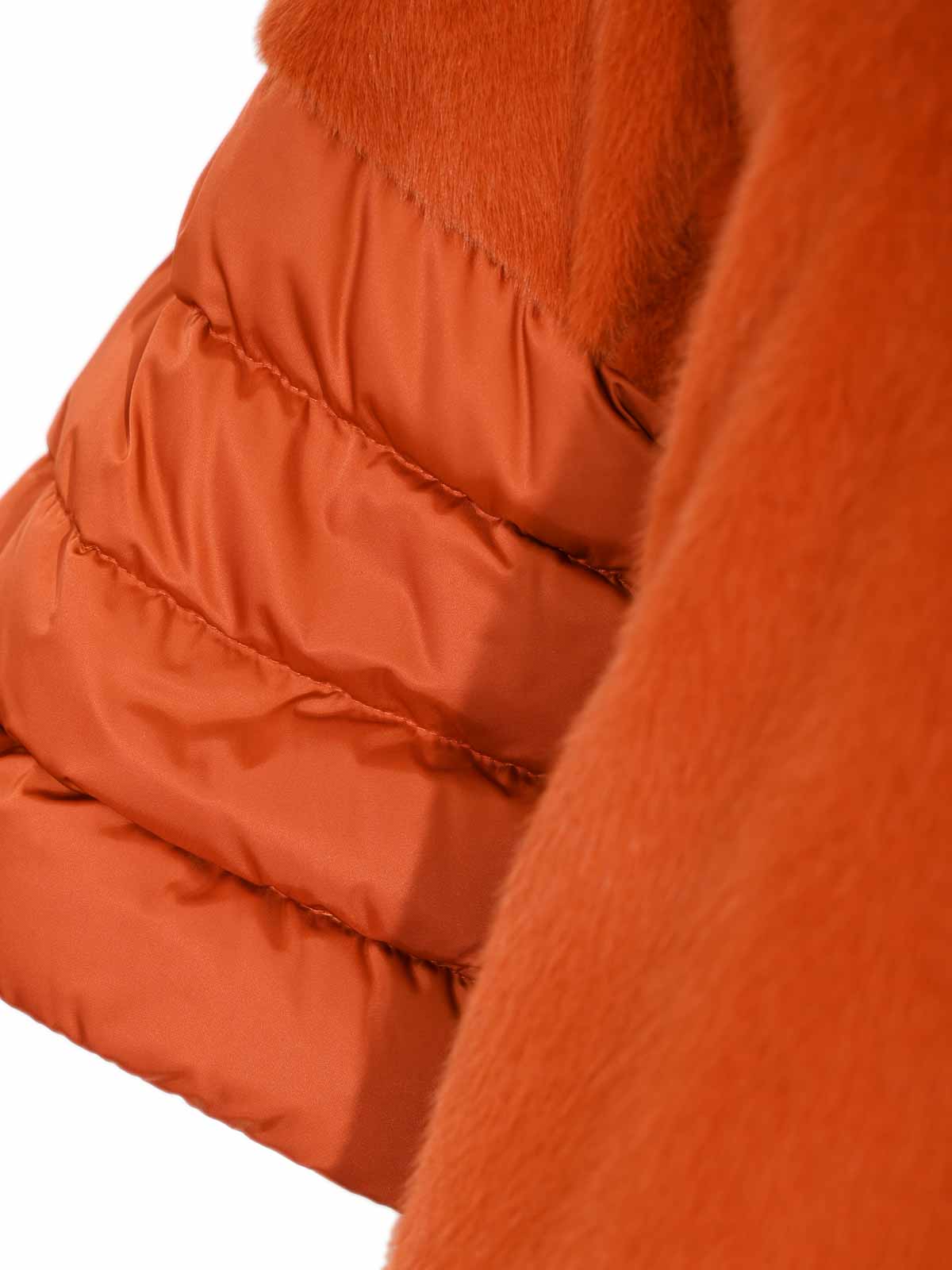 Satin Cape And Lady Alternative Fur PI002132D12170Z5510 (Herno / ダウンジャケット・コート ) | Herno (ヘルノ)(2)