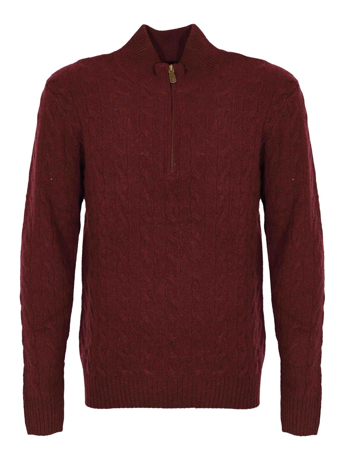 Wool And Cashmere Turtleneck With Zip 710876766007 (Polo Ralph Lauren / ニット・セーター・カーディガン ) | Polo Ralph Lauren (ポロ ラルフ ローレン)