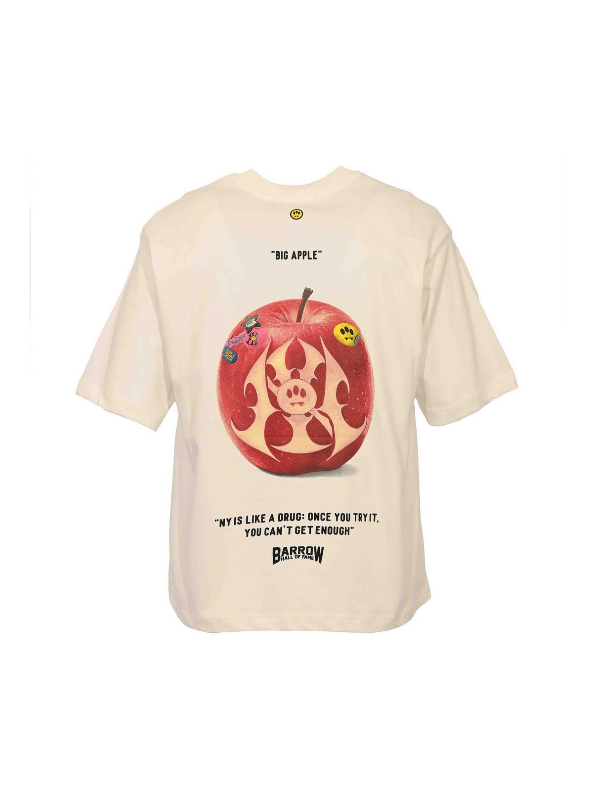 Cotton T-Shirt With Print F5BWUATH037002 (BARROW / Tシャツ・カットソー ) | BARROW (バロウ)(1)