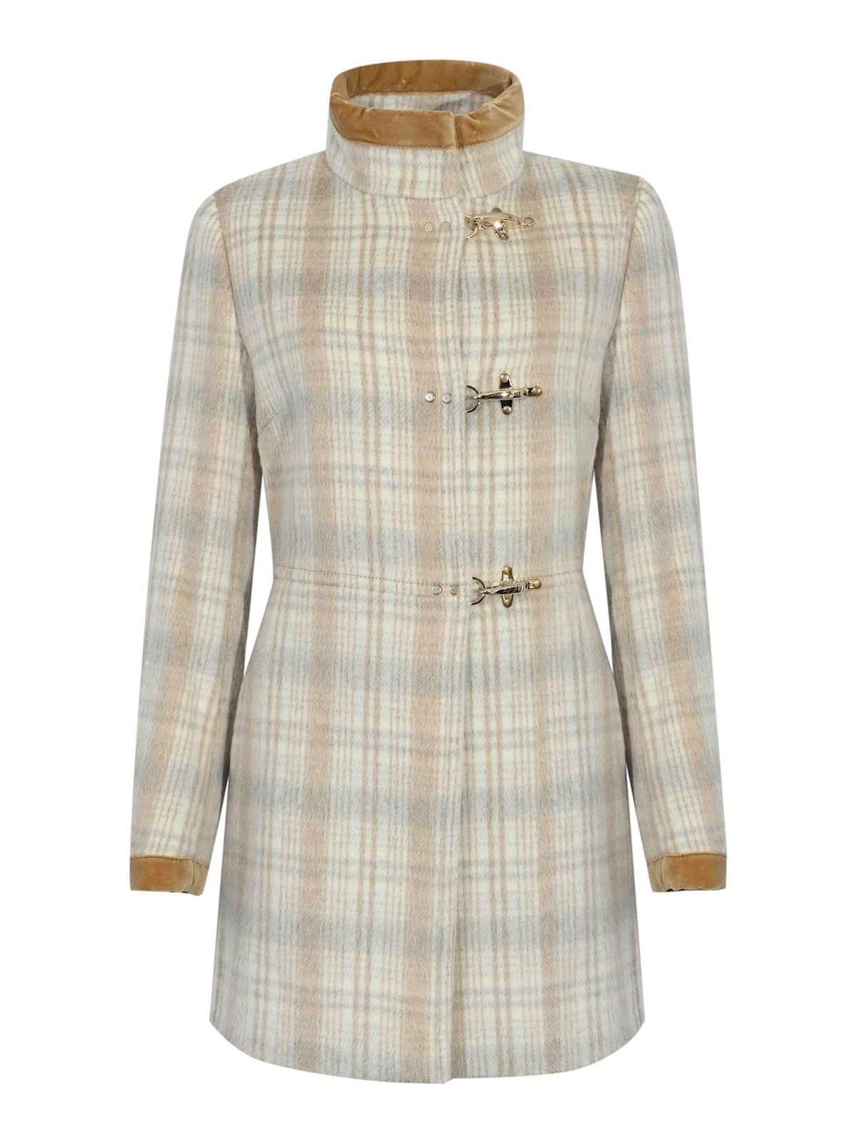 Virginia Coat In Mlange Wool Cloth NAW50514000XMN1160 (Fay / コート ) | Fay (フェイ)