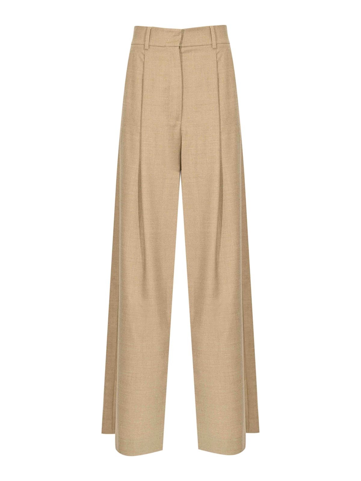 Globale Palazzo Trousers In Wool Flannel 25251361626E15 (Weekend Max Mara / パンツ ) | Weekend Max Mara (ウィークエンド マックスマーラ)