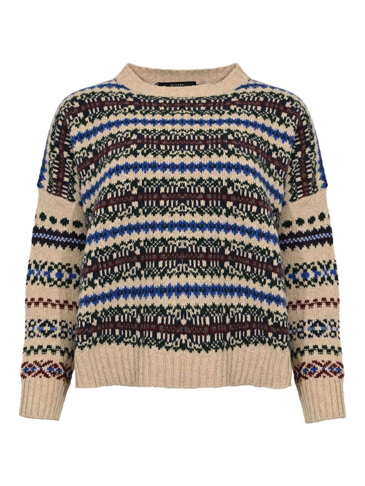 Rivet Sweater In Wool Tweed 25253662526E15 (Weekend Max Mara / ニット・セーター・カーディガン ) | Weekend Max Mara (ウィークエンド マックスマーラ)