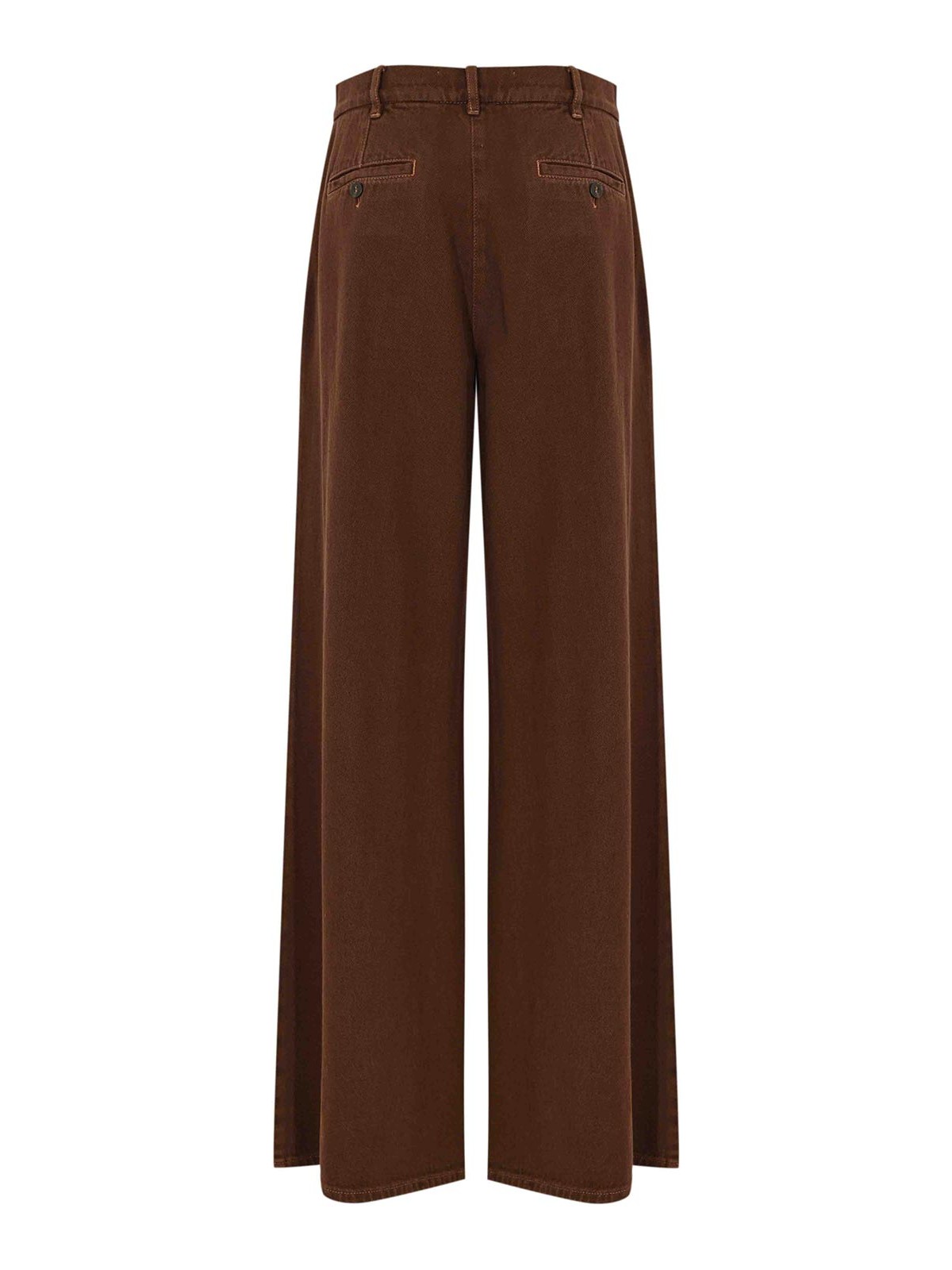 Nanda Trousers In Cotton Bull 25251360626E15 (Weekend Max Mara / パンツ ) | Weekend Max Mara (ウィークエンド マックスマーラ)(1)