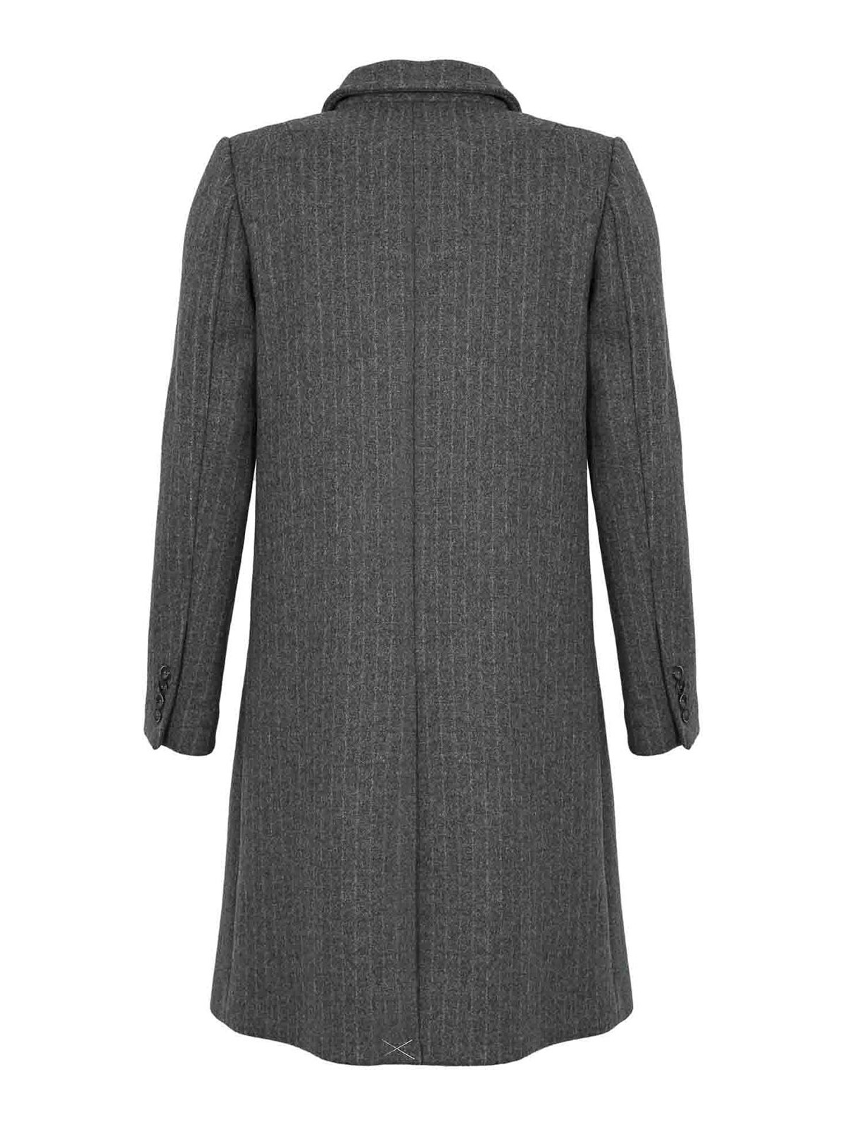 Pinstriped Wool Blend Coat NAW51513560XMTB803 (Fay / コート ) | Fay (フェイ)(1)