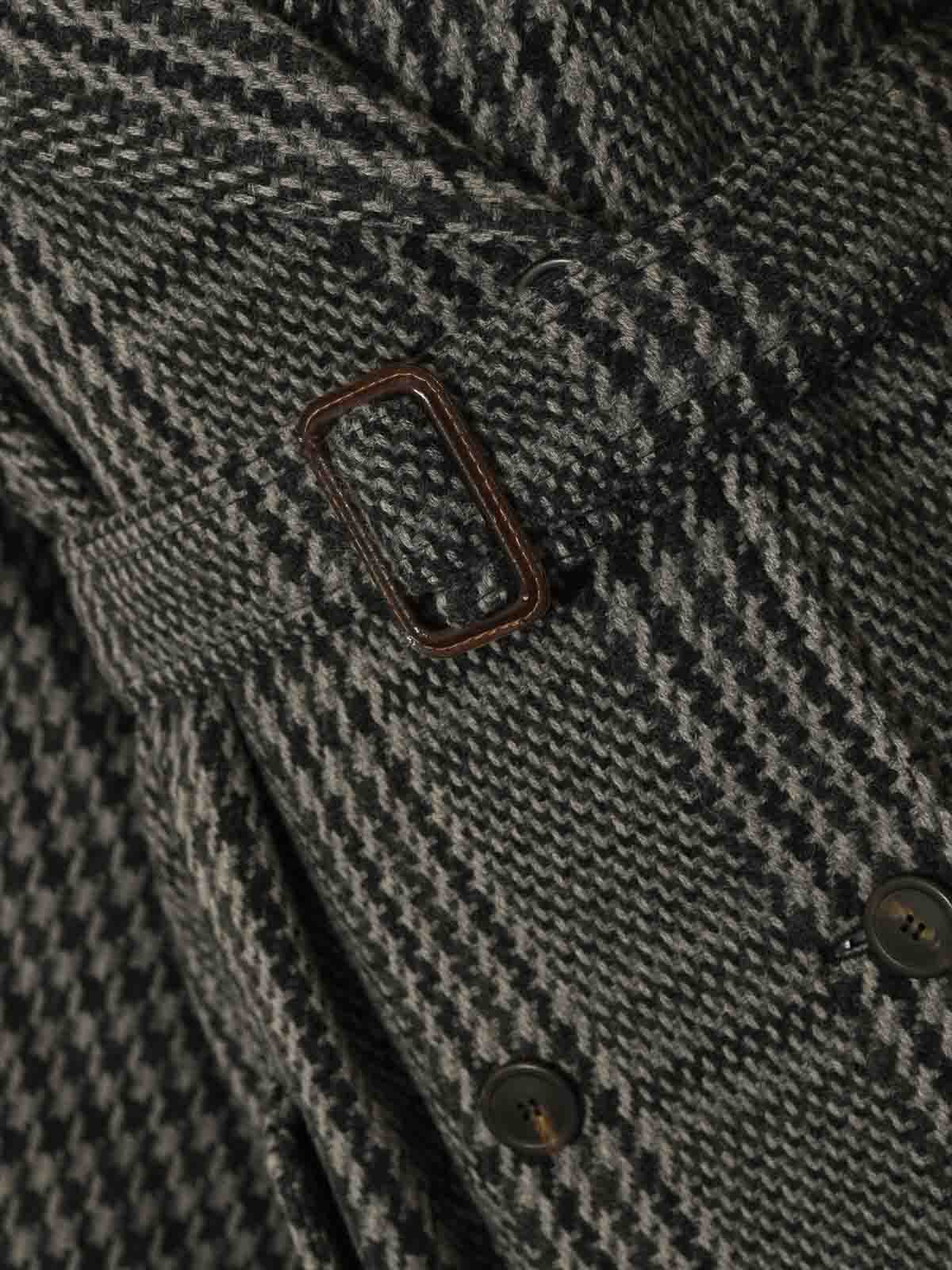 Carpi Coat In Pied De Poule Wool With Fringes 25250161326E15 (Weekend Max Mara / コート ) | Weekend Max Mara (ウィークエンド マックスマーラ)(2)