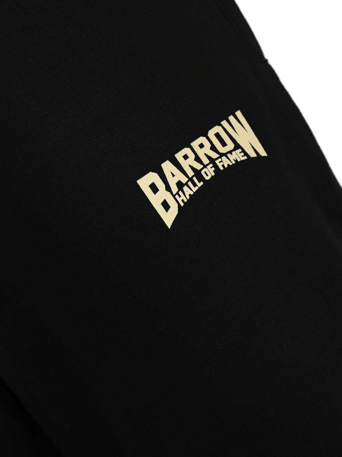 Hall Of Fame Black Logo Print Cotton Trousers F5BWUAFP045110 (BARROW / パンツ ) | BARROW (バロウ)(2)