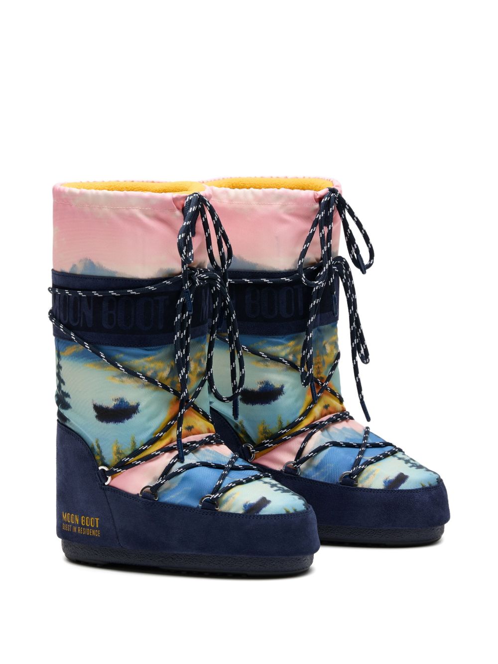 MOON BOOT X GUEST IN RESIDENCE Boots Blue 80D1403090F016 (MOON BOOT / ブーツ ) | MOON BOOT (ムーンブーツ)(1)