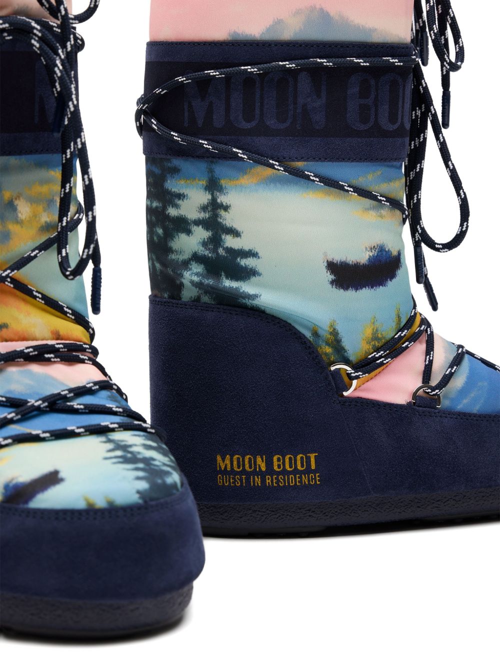 MOON BOOT X GUEST IN RESIDENCE Boots Blue 80D1403090F016 (MOON BOOT / ブーツ ) | MOON BOOT (ムーンブーツ)(4)