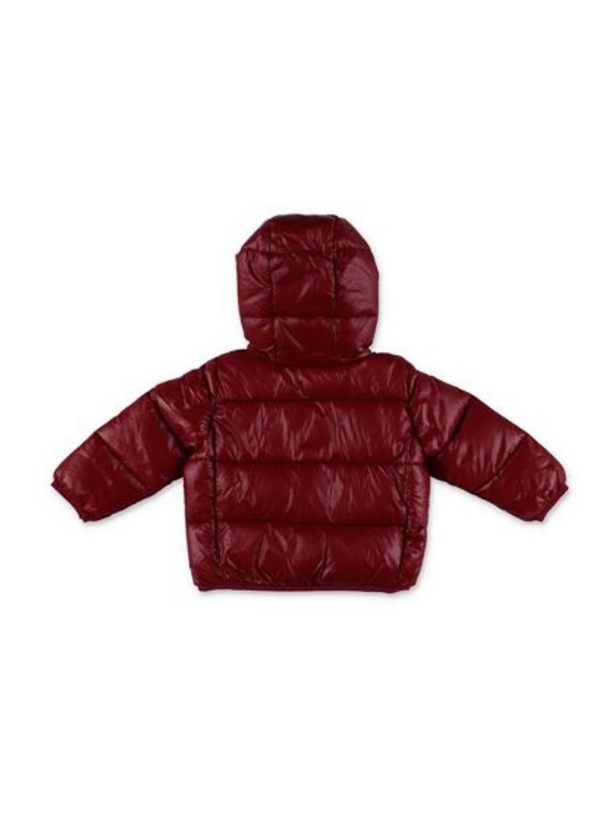 Red eco-duvet with white interior I3004ULUCKY1955 (SAVE THE DUCK / ダウンジャケット・コート ) | SAVE THE DUCK (セイブ ザ ダック)(1)