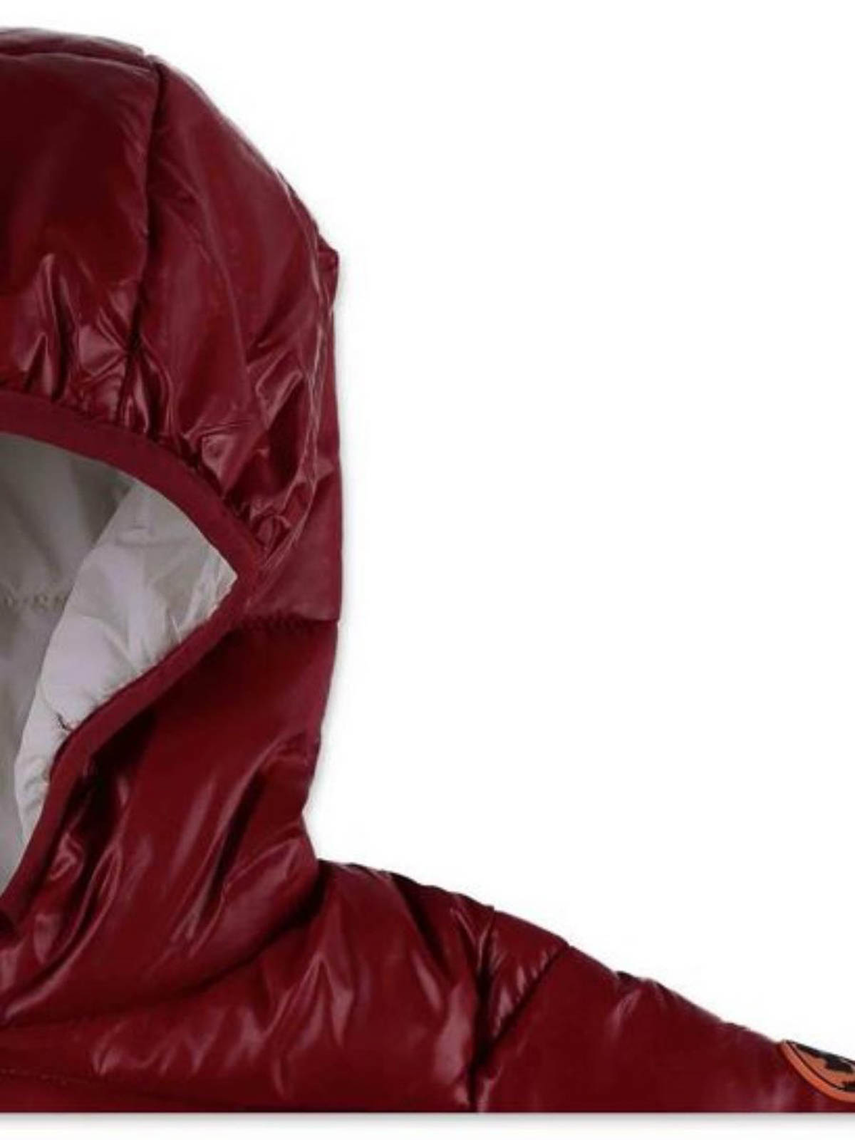 Red eco-duvet with white interior I3004ULUCKY1955 (SAVE THE DUCK / ダウンジャケット・コート ) | SAVE THE DUCK (セイブ ザ ダック)(2)