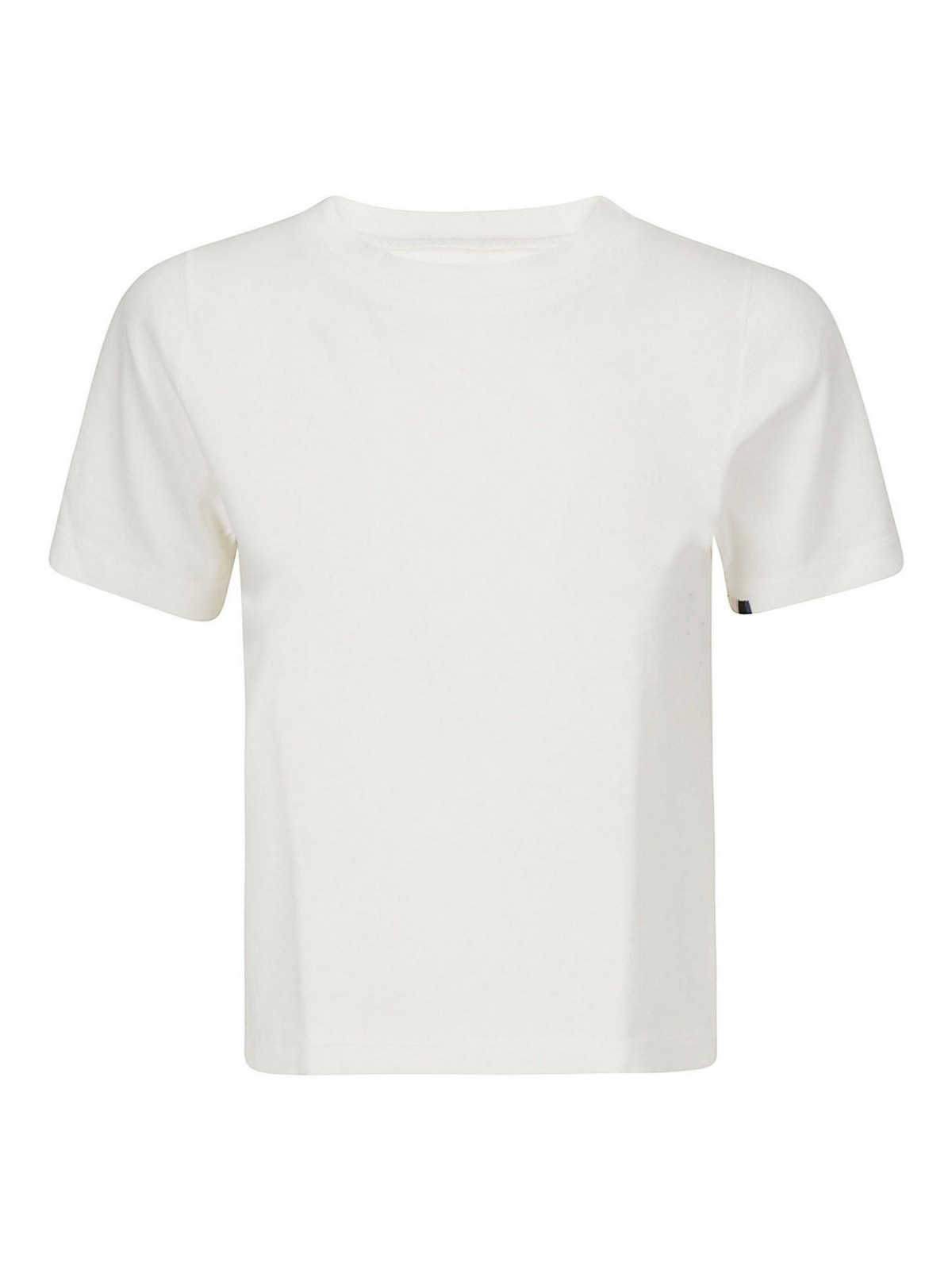 Soft short fit half crew neck sweater N267TINA149 (extreme cashmere / Tシャツ・カットソー ) | extreme cashmere (エクストリーム カシミヤ)