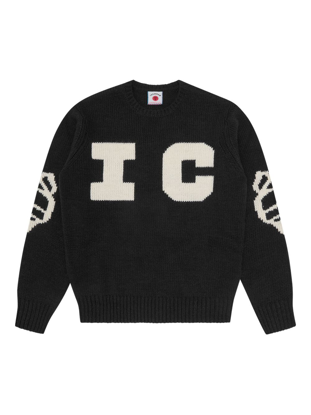 ICECREAM Sweaters Black IC25468BLACK (ICECREAM / ニット・セーター・カーディガン ) | ICECREAM (アイスクリーム)