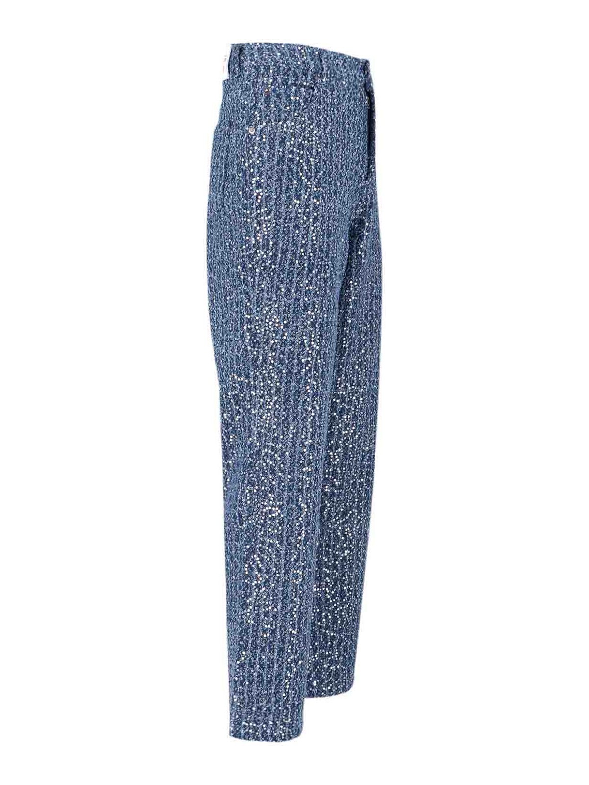 Jeans Paillettes 052040102BLU (CHARLES JEFFREY LOVERBOY / ジーンズ ) | CHARLES JEFFREY LOVERBOY (チャールズ ジェフリー ラバーボーイ)(2)