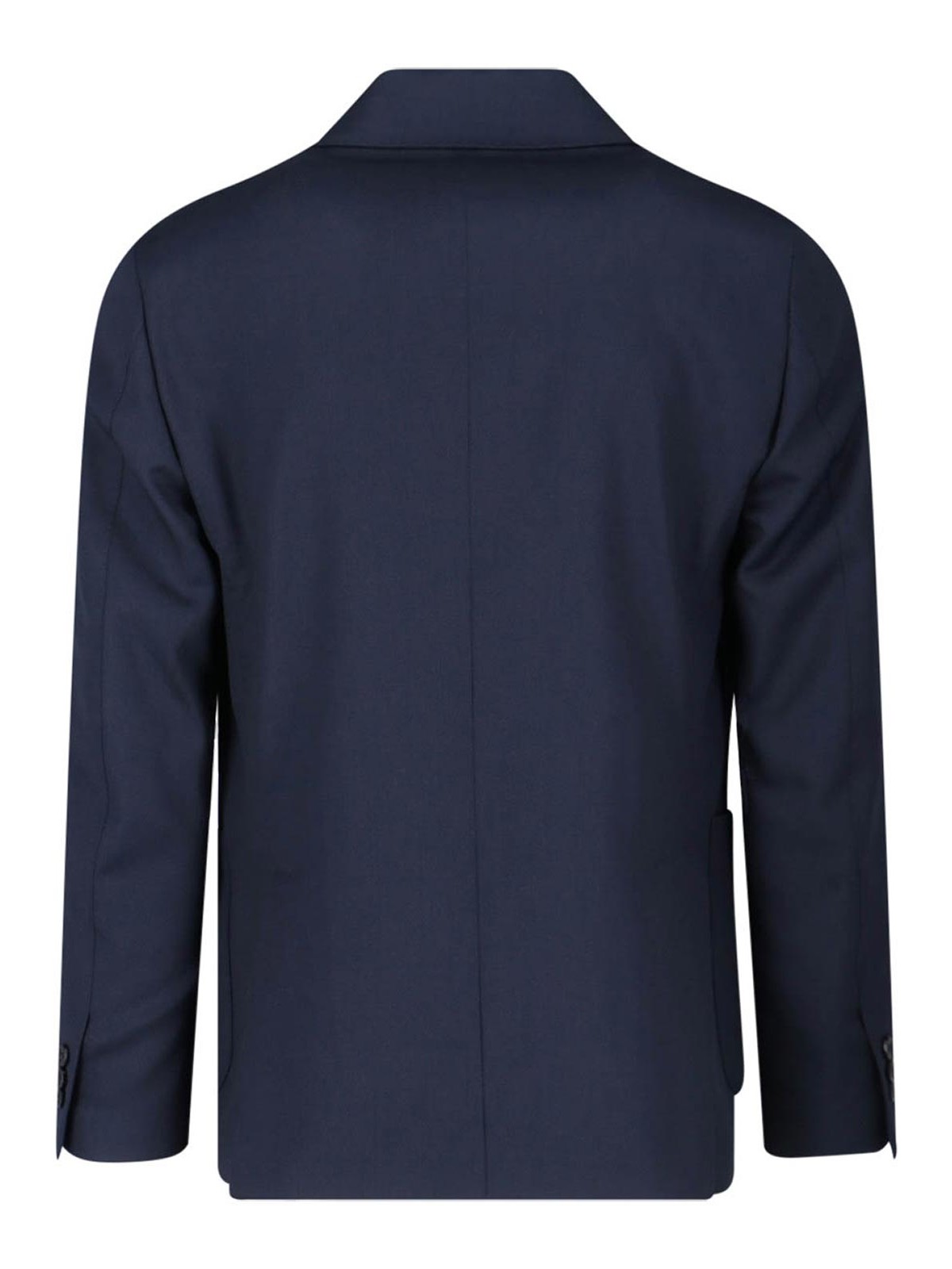 Double-breasted suit in virgin wool AA6303ECN65402850 (LARDINI / スーツ ) | LARDINI (ラルディーニ)(1)