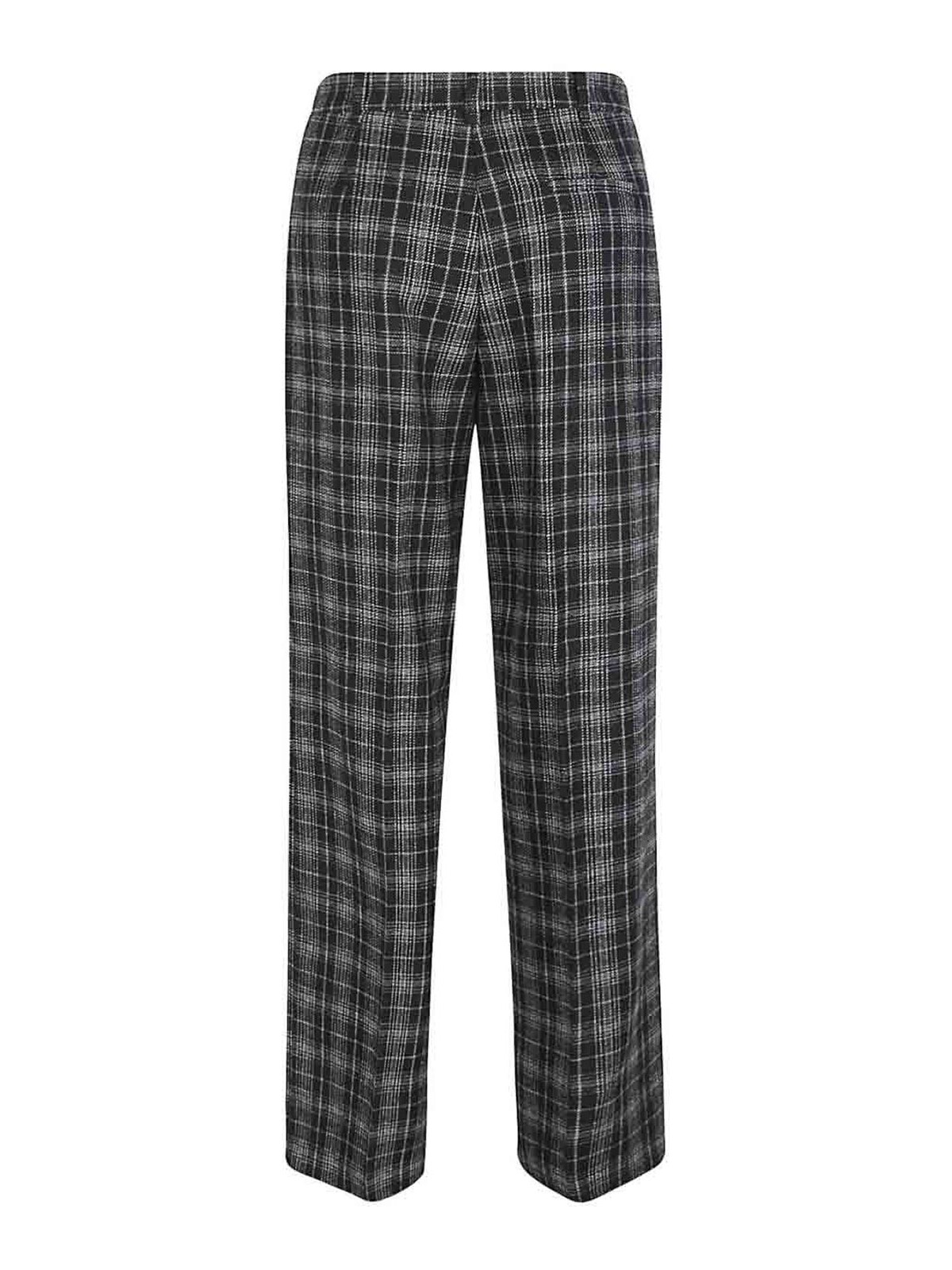 Wide Checked Trousers 106064A36MZC8 (PINKO / パンツ ) | PINKO (ピンコ)(1)