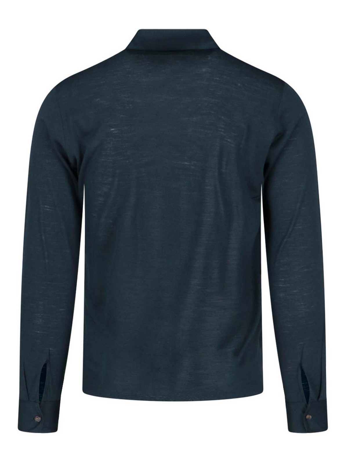 Virgin wool polo shirt 815132ZM232Z2849 (ZANONE / ポロシャツ ) | ZANONE (ザノーネ)(1)