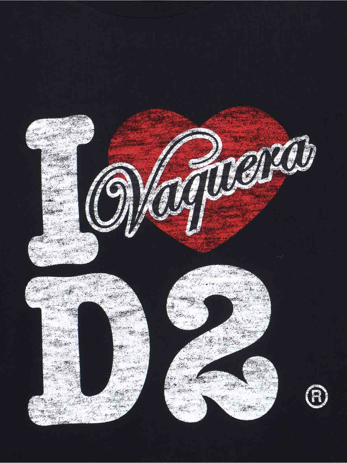 X Vaquera T-Shirt Logo S71GD1599D20020900 (Dsquared2 / Tシャツ・カットソー ) | Dsquared2 (ディースクエアード)(2)