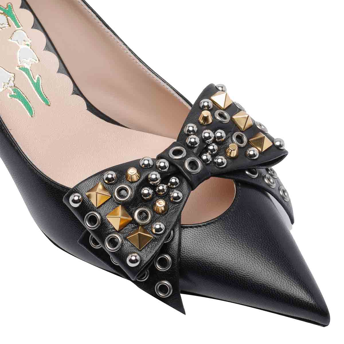 Studs Bowow Decollete S0NG0ETL0NO (Valentino Garavani / パンプス・ハイヒール ) | Valentino Garavani (ヴァレンティノ)(3)