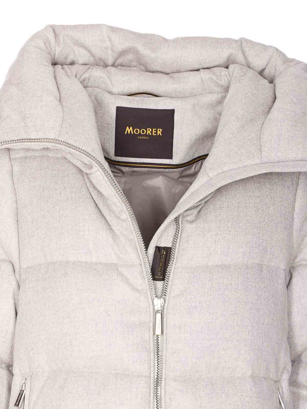 Grey Carinzia Down Jacket CARINZIALS9U0041 (MooRER / ダウンジャケット・コート ) | MooRER (ムーレー)(3)