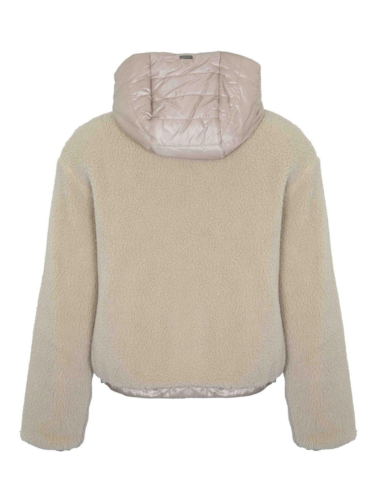 Jacket In Teddy Fabric And Ultralight Nylon GI000347D127631985 (Herno / カジュアルジャケット ) | Herno (ヘルノ)(1)