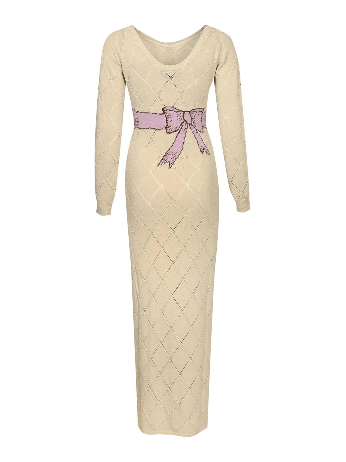 Treeblend Dress With Inlay 252TP334000522 (TWINSET / ワンピース・ドレス・オールインワン ) | TWINSET (ツインセット)(1)