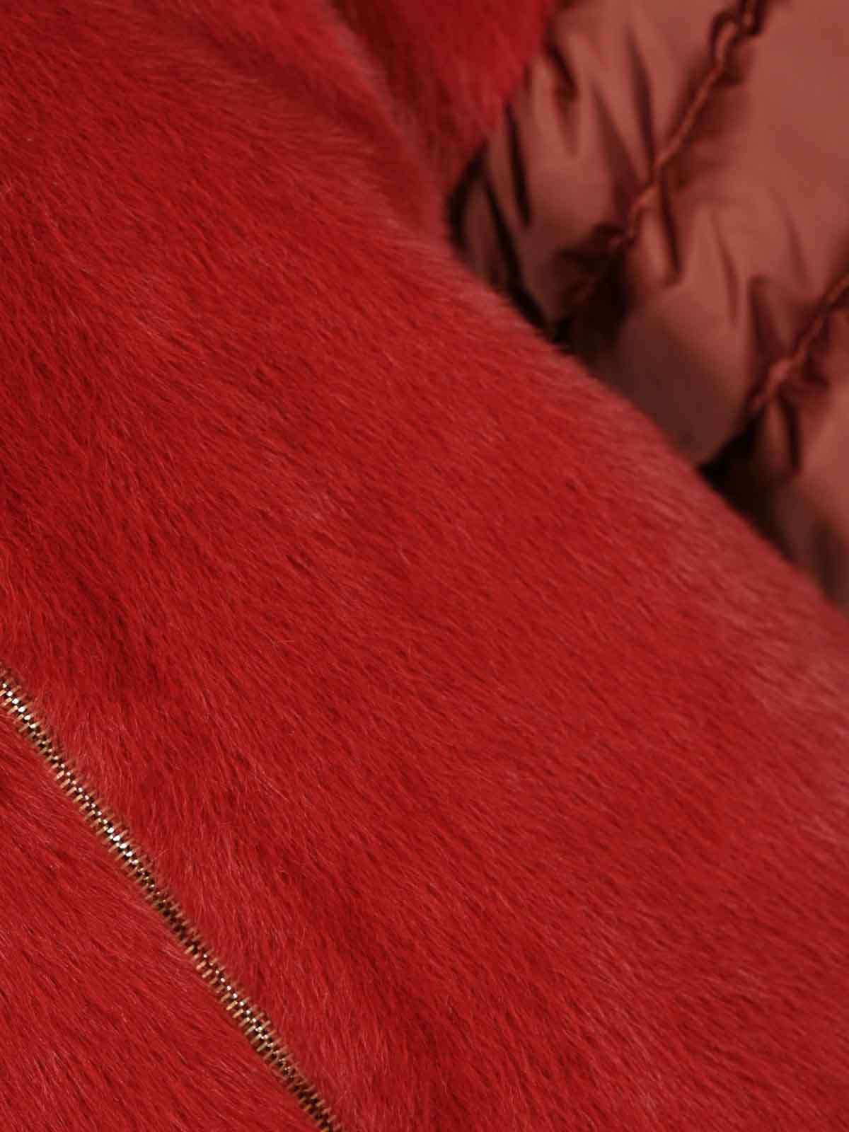 Satin Cape And Lady Alternative Fur PI002132D12170Z6705 (Herno / ダウンジャケット・コート ) | Herno (ヘルノ)(2)