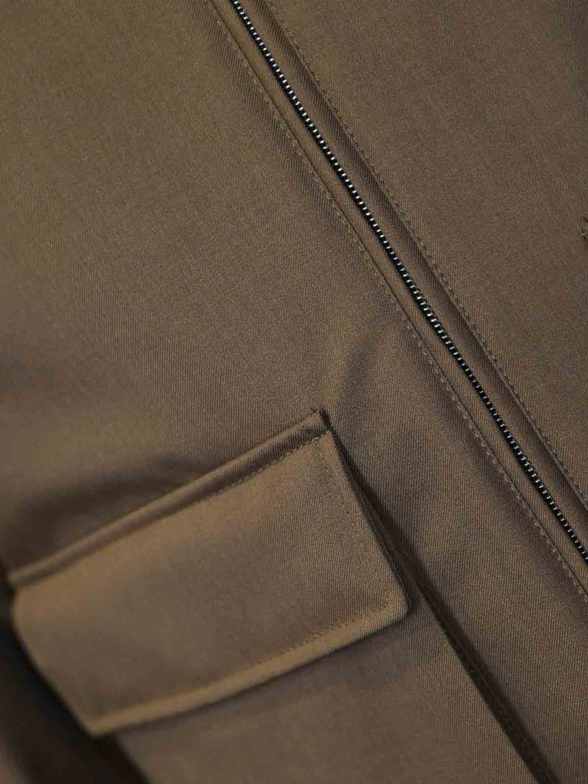 Woolen Bomber Jacket Melange Twill GI000542U127308010 (Herno / カジュアルジャケット ) | Herno (ヘルノ)(2)